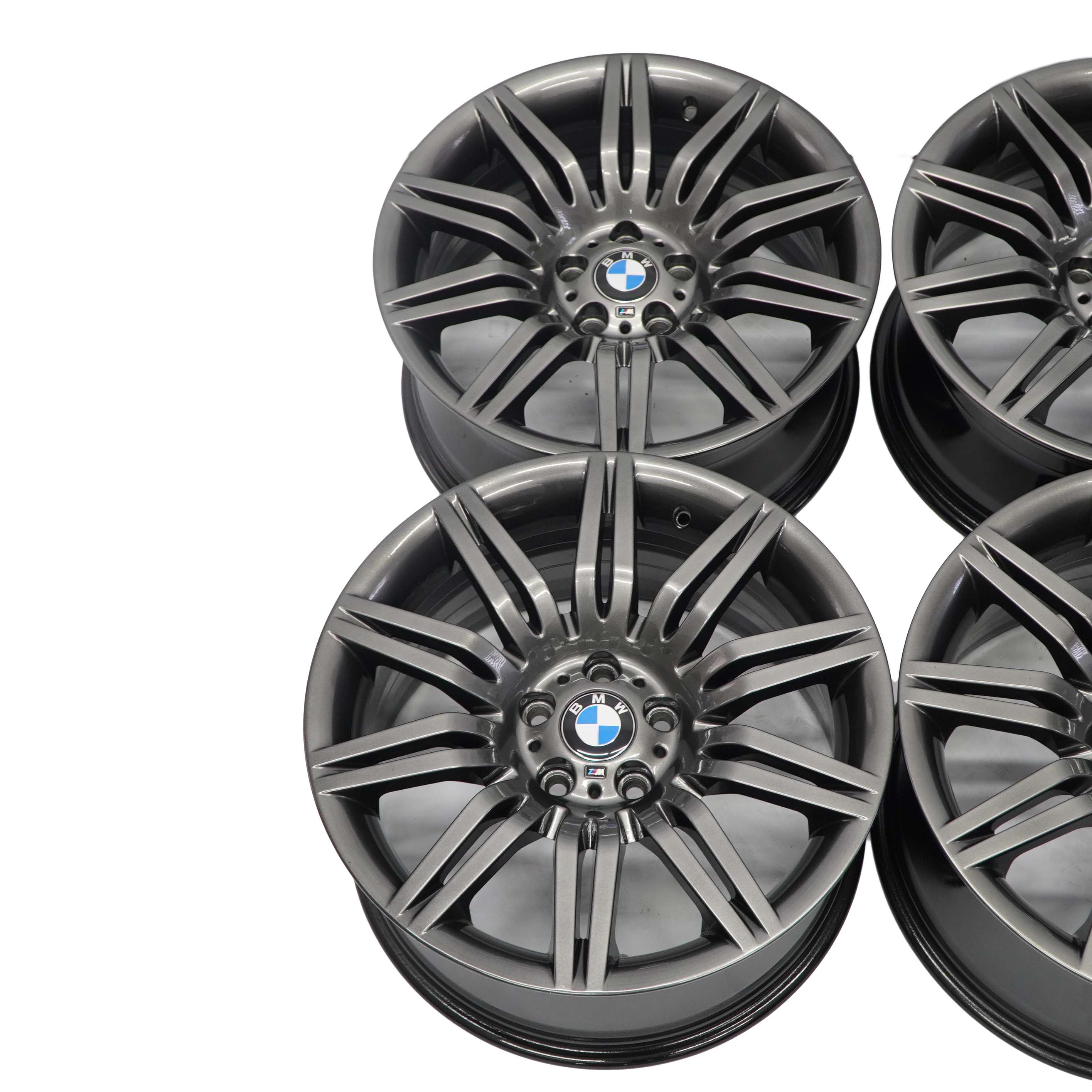 BMW E60 Grau Komplettes 4x Rad Alufelgen Alu Felge 19" M Doppelspeiche 172 