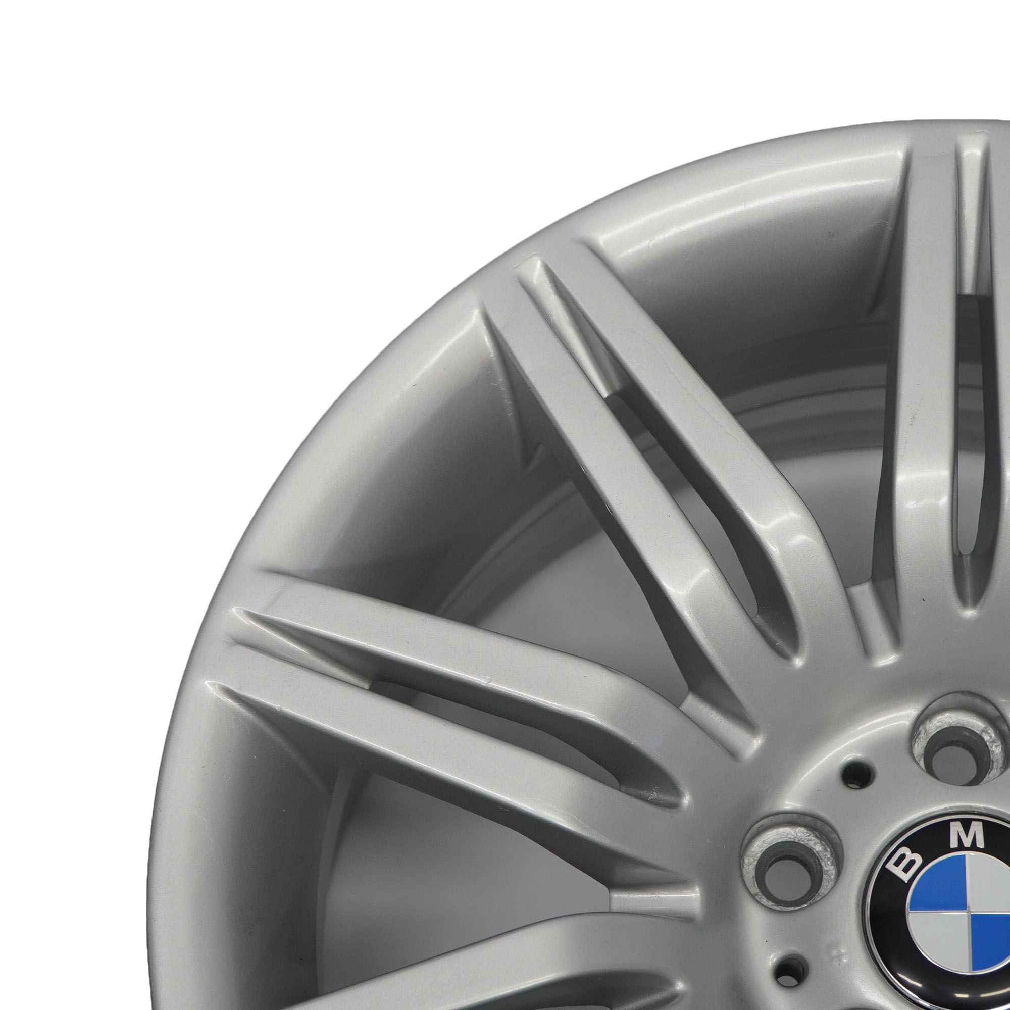 BMW 5 er E60 E61 Hinten Alu Felge Alufelge 19" ET:32 9,5J M Doppelspeiche 172