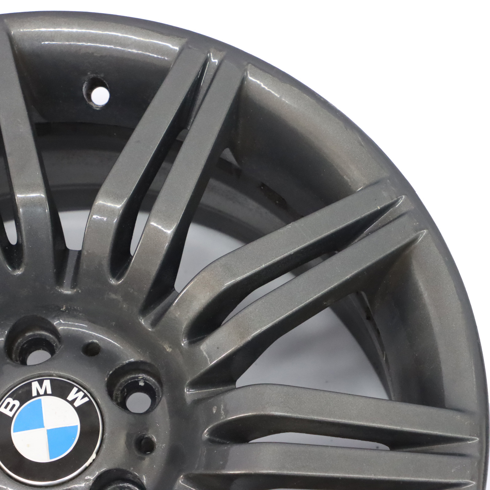 BMW 5 er E60 E61 Hinten Alu Felge Alufelge 19" ET:32 9,5J M Doppelspeiche 172