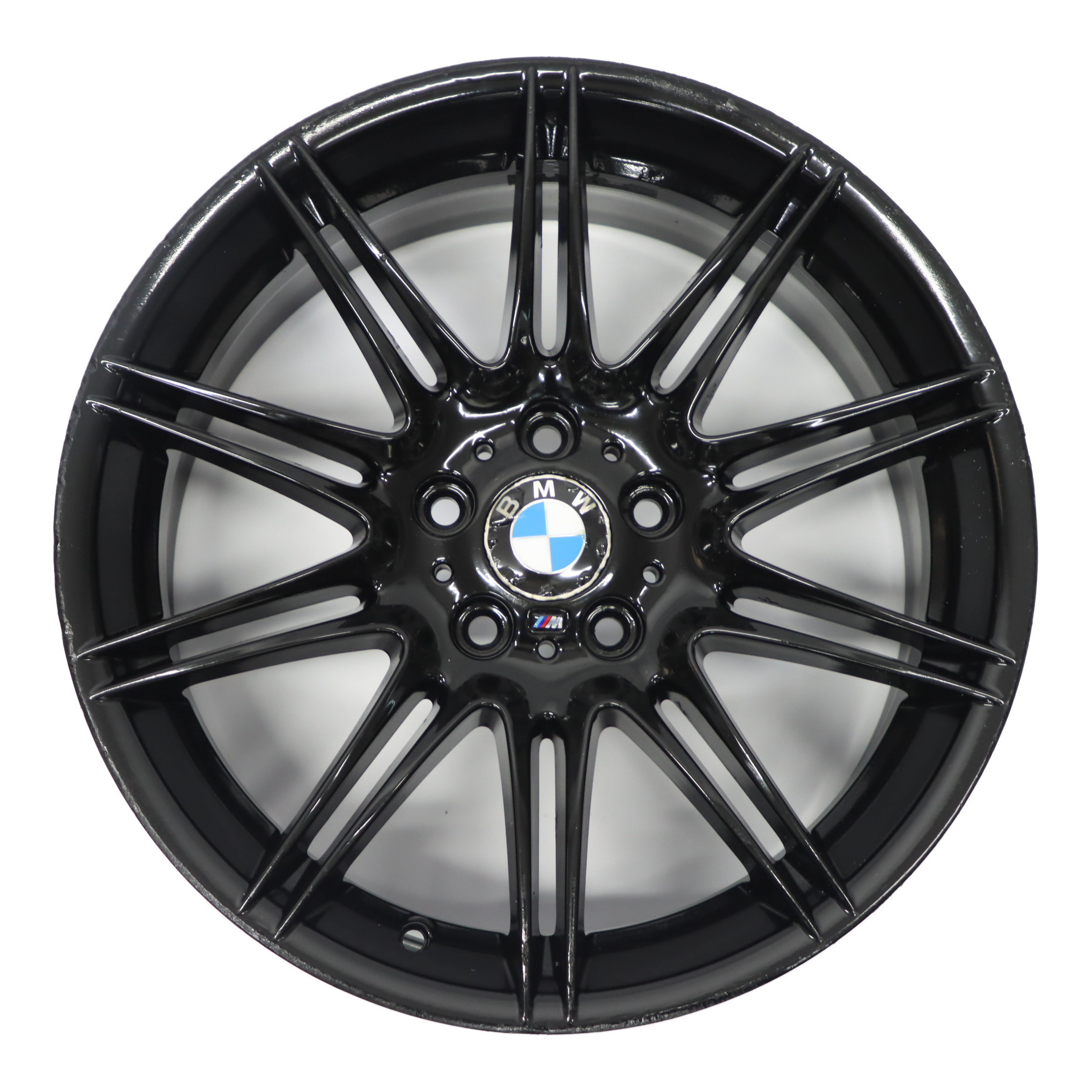 BMW E90 E91 Vorne Schwarz Alu Felge Alufelge 19" M Doppelspeiche 225 8J ET:37