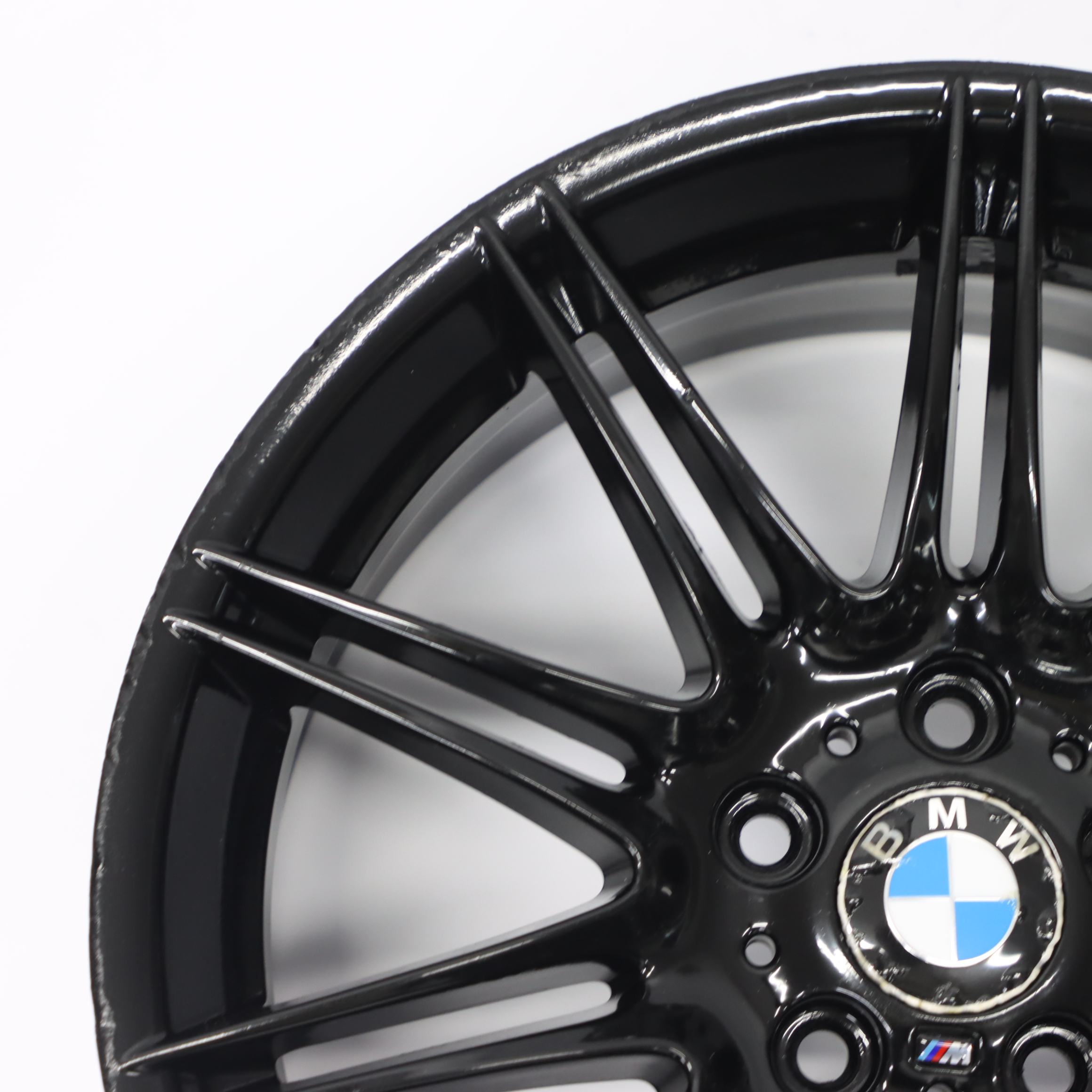 BMW E90 E91 Vorne Schwarz Alu Felge Alufelge 19" M Doppelspeiche 225 8J ET:37