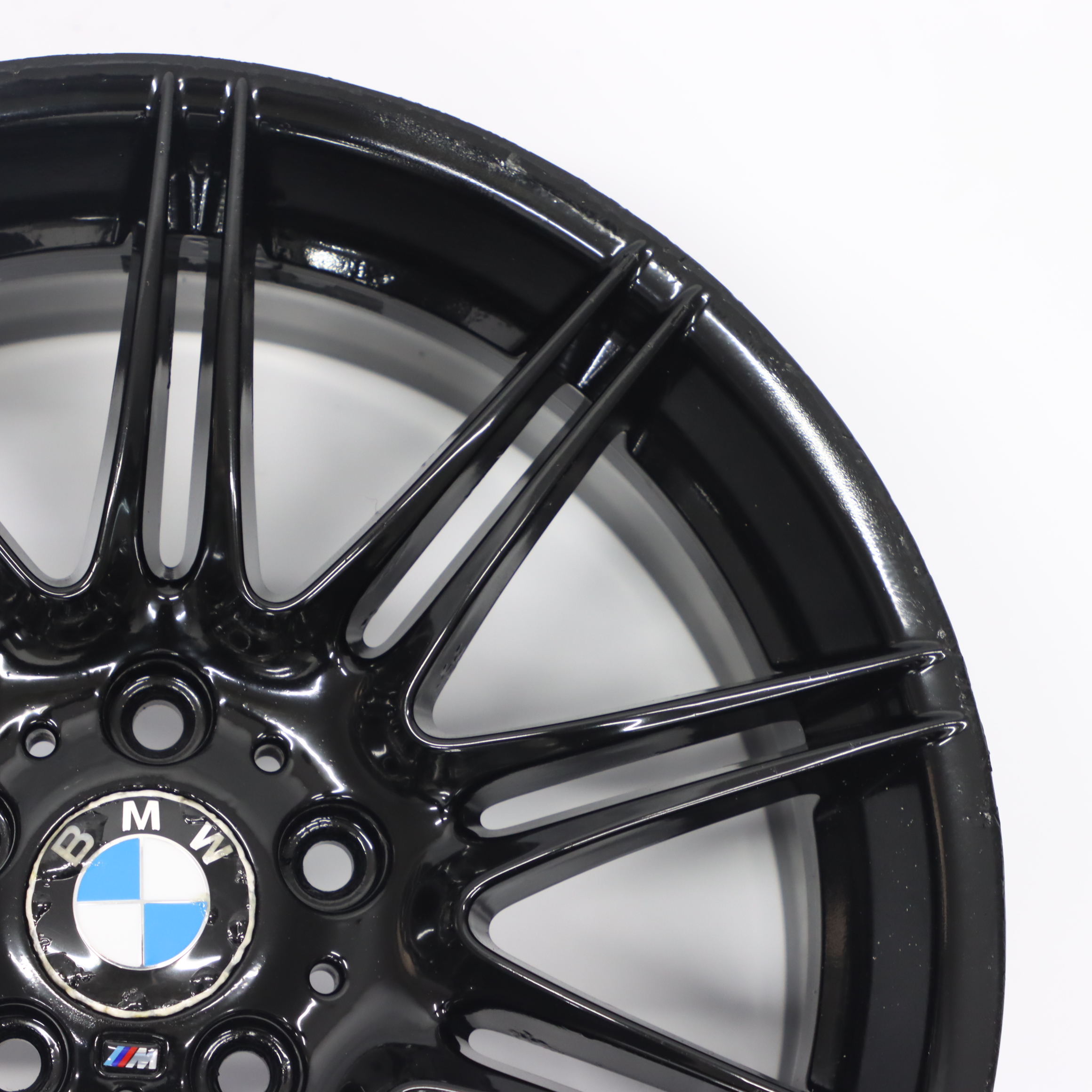 BMW E90 E91 Vorne Schwarz Alu Felge Alufelge 19" M Doppelspeiche 225 8J ET:37