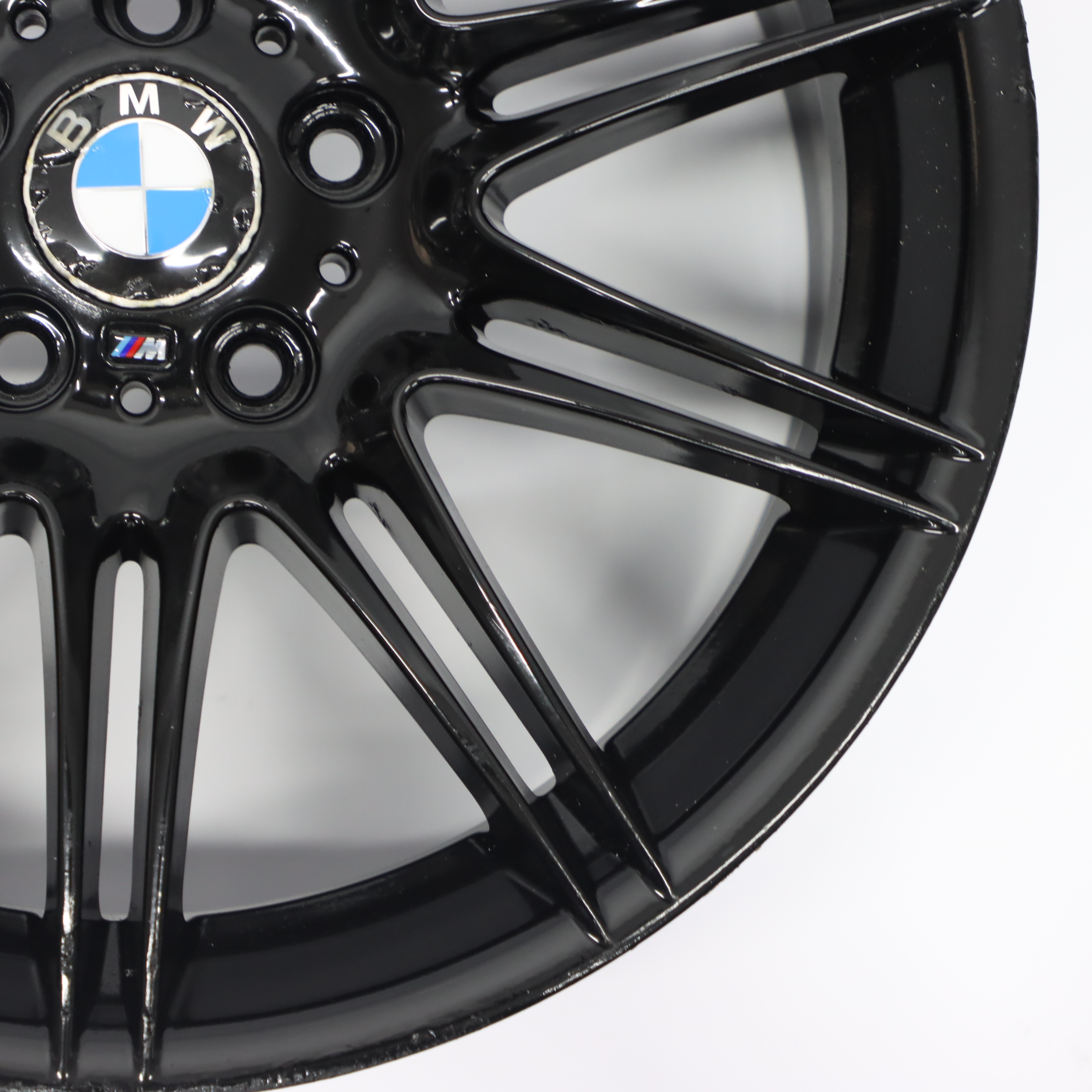 BMW E90 E91 Vorne Schwarz Alu Felge Alufelge 19" M Doppelspeiche 225 8J ET:37