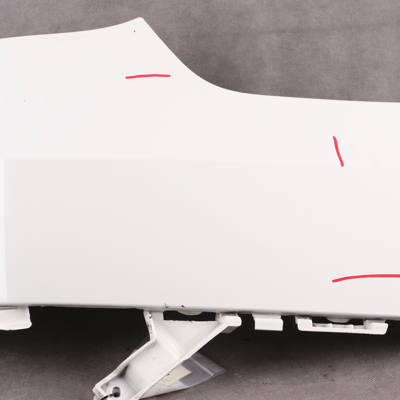 Rear Bumper BMW X5 E70 M Sport Right O/S Lateral Trim Panel Alpine White - 300