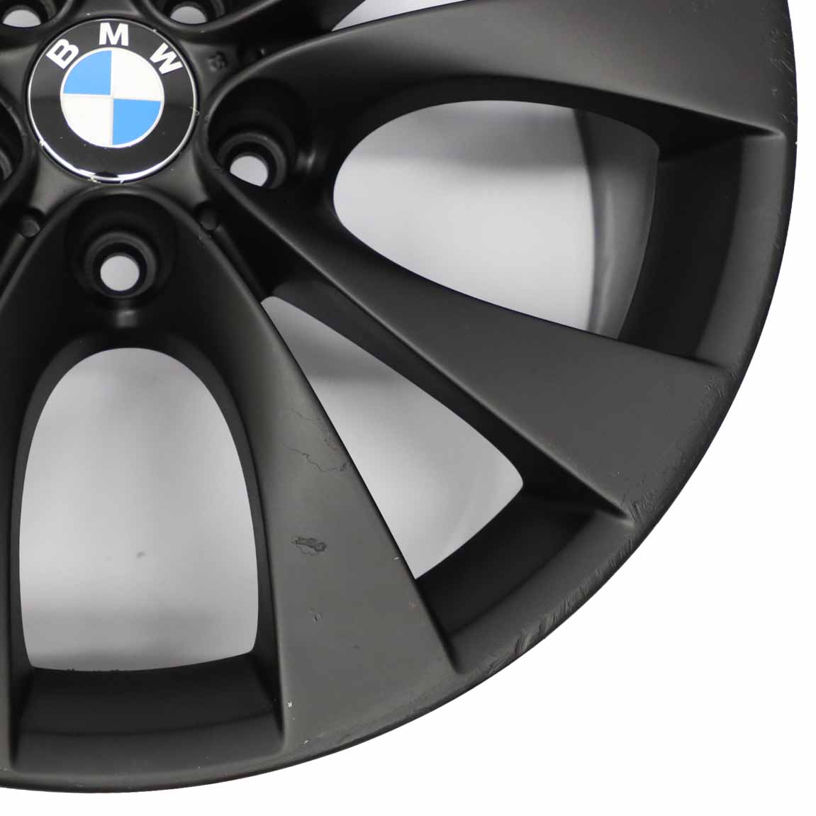 BMW X5 E70 Black Front Wheel Alloy Rim 20" M V-spoke 227 10J ET:40 8037349