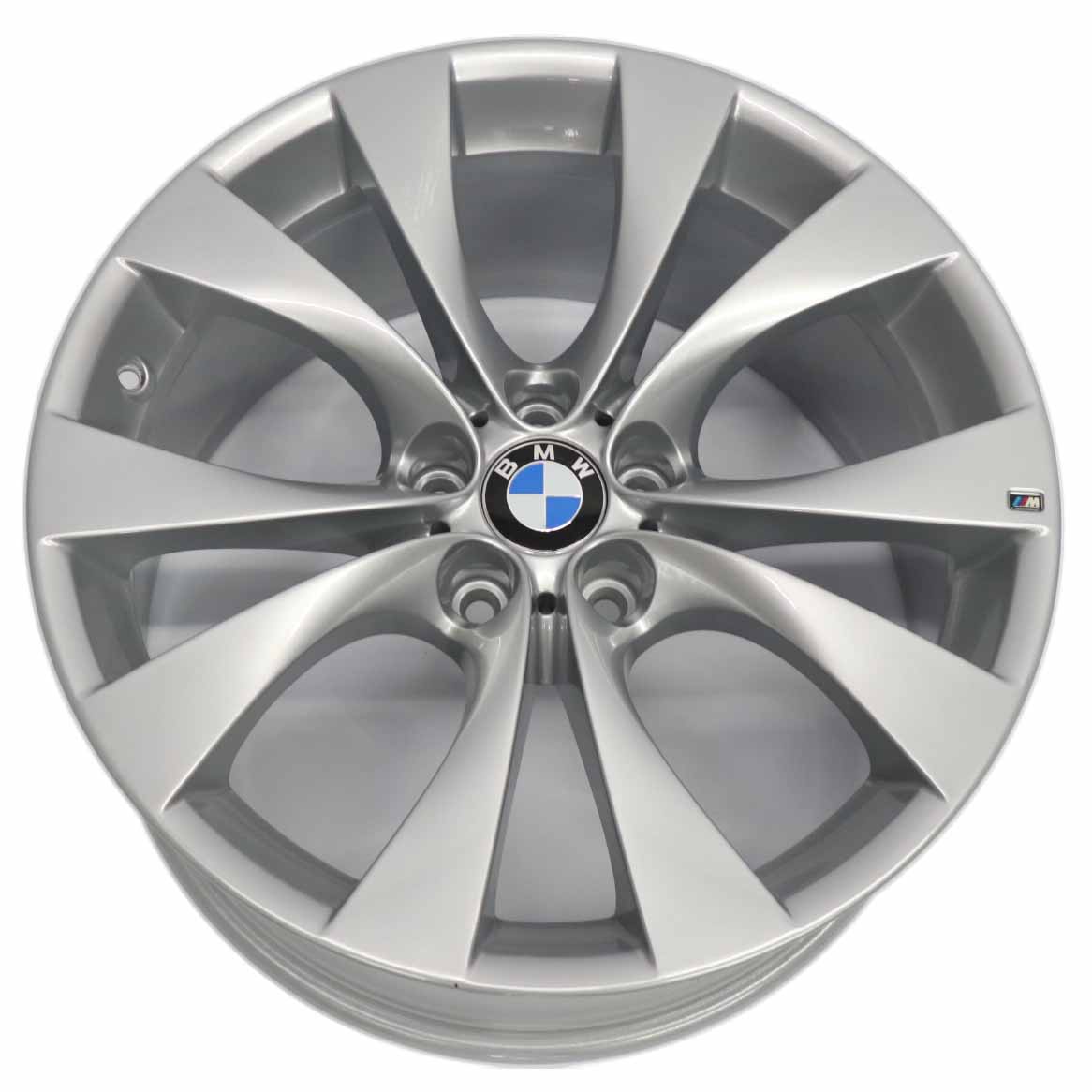 BMW X5 E70 Silber Vorderrad Felge 20" M V-Speiche 227 10J ET:40 8037349