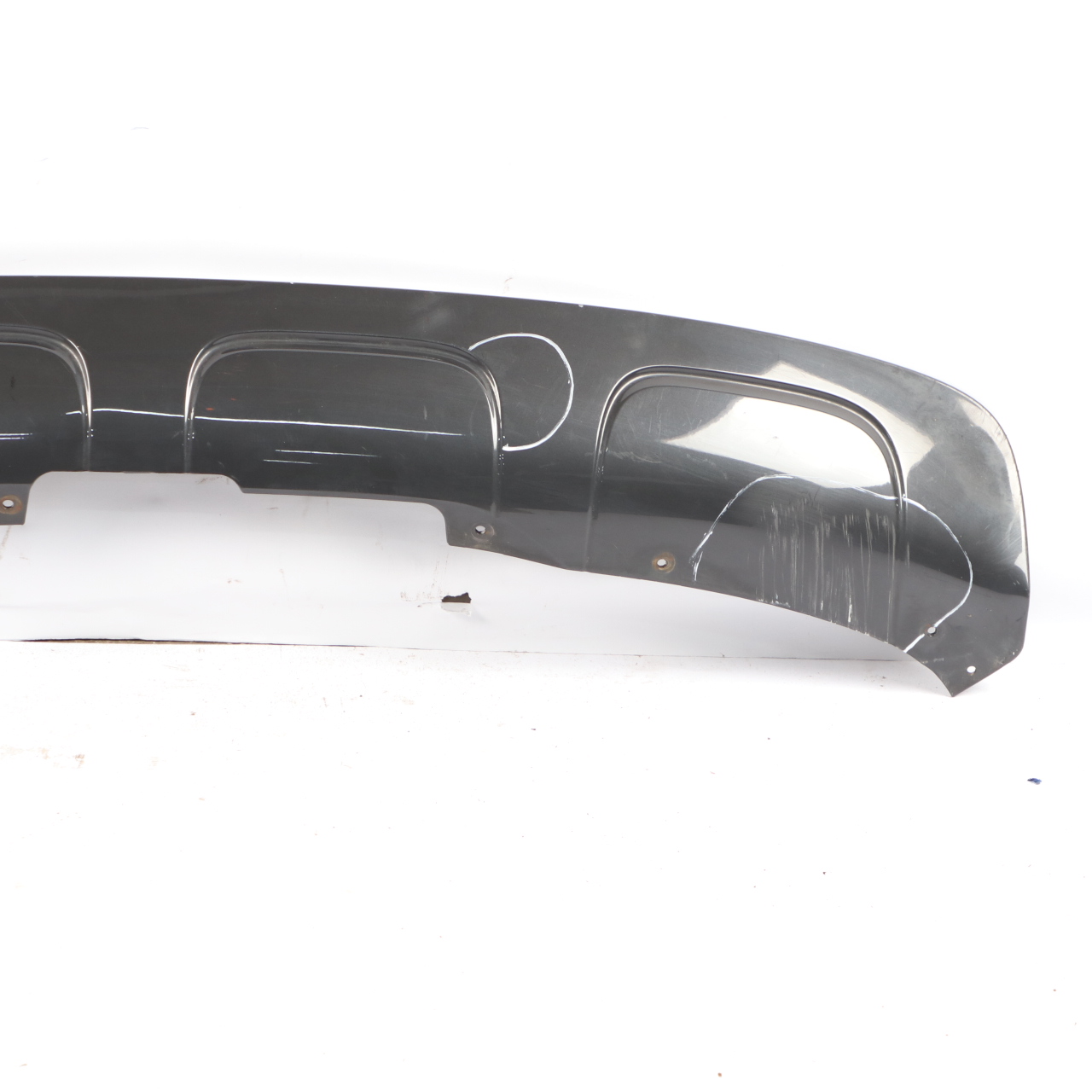 Bumper Rear BMW X1 E84 M Sport Trim Panel Diffuser Covering Mineral Grey - B39