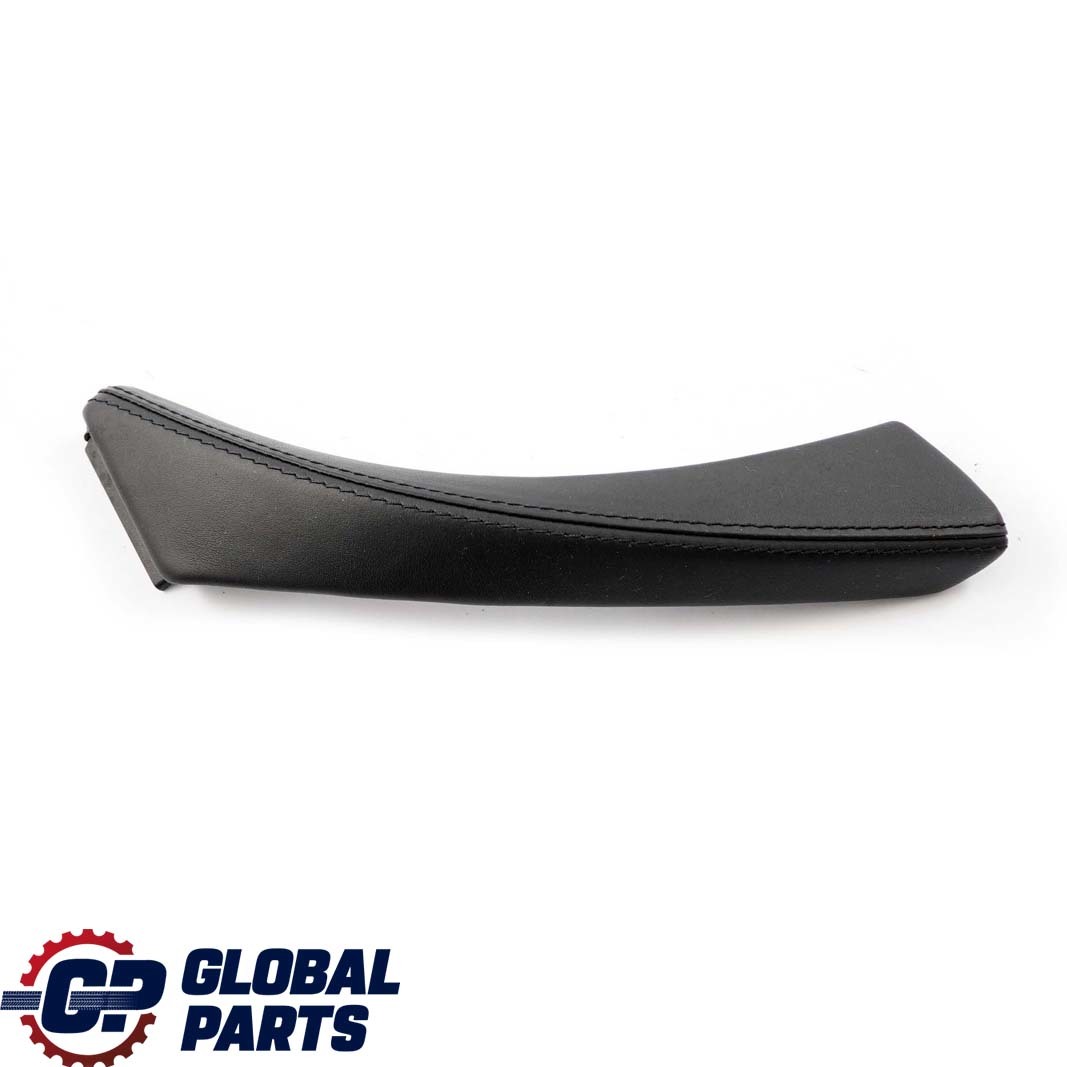 BMW 3 E92 E93 Door Cover Interior Handle Leather Rear Left N/S Black 6962583