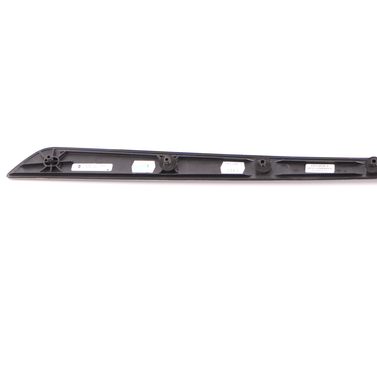 BMW E60 LCI Decor Strip Trim Cover Rear Right Door O/S Aluminium Pentan