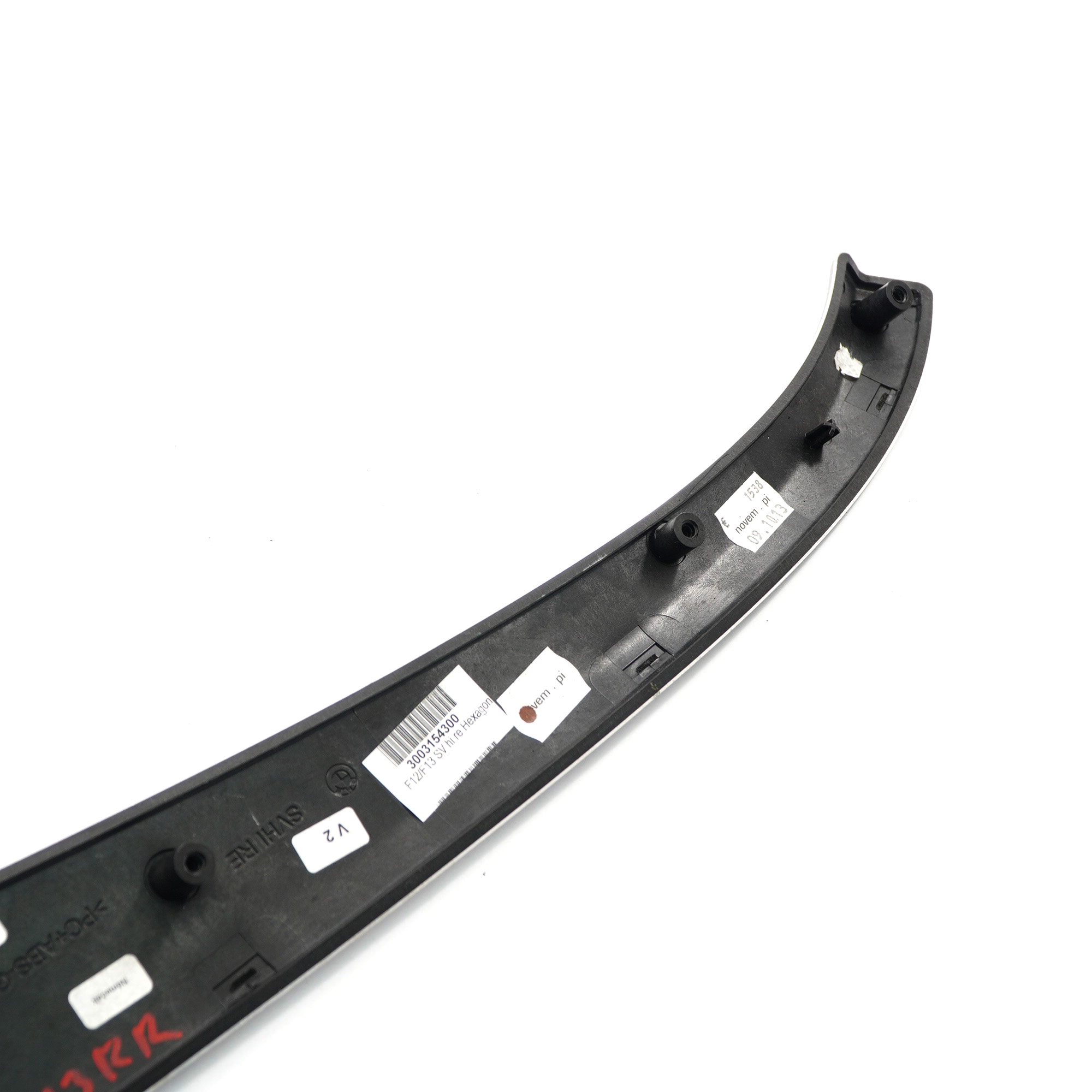 Trim BMW F13 Hintere Türkarte Rechts Dekorative Trim Aluminium Hexagon 8052334