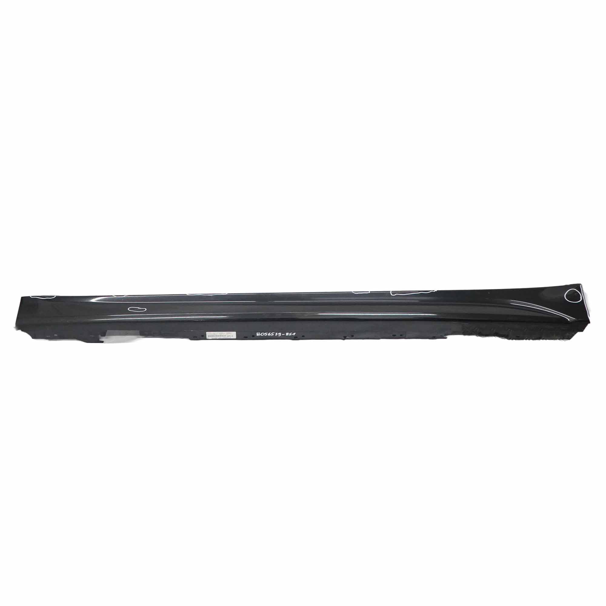 BMW F30 F31 Side Skirt M Sport Sill Strip Left N/S Black Sapphire Metallic 475