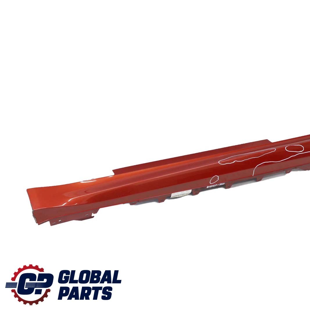 BMW 4 Series F82 F83 M4 Sill Strip Side Skirt Left N/S Sakhir Orange - C1H