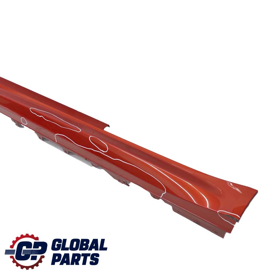 BMW 4 Series F82 F83 M4 Sill Strip Side Skirt Left N/S Sakhir Orange - C1H