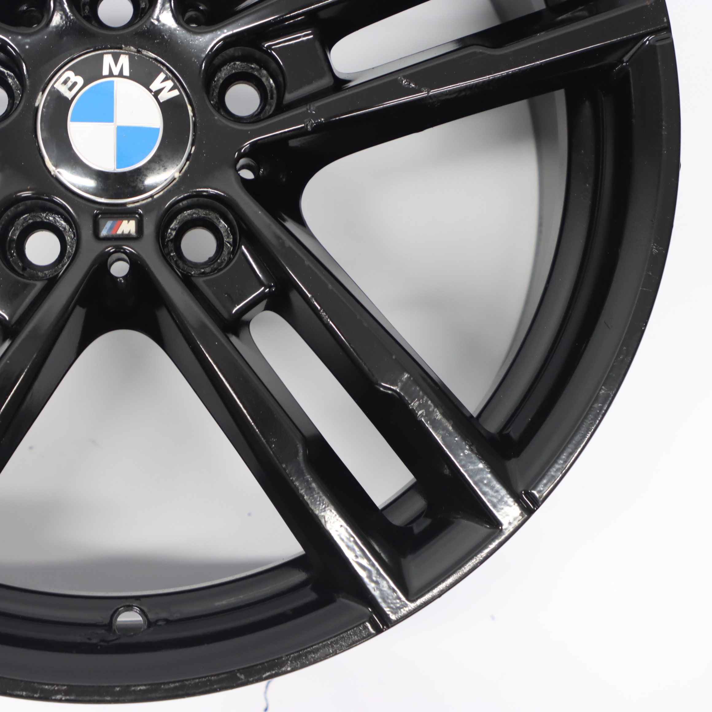 BMW F20 F21 hinten schwarz Leicht metall felge 18" 8J ET:52 8074186