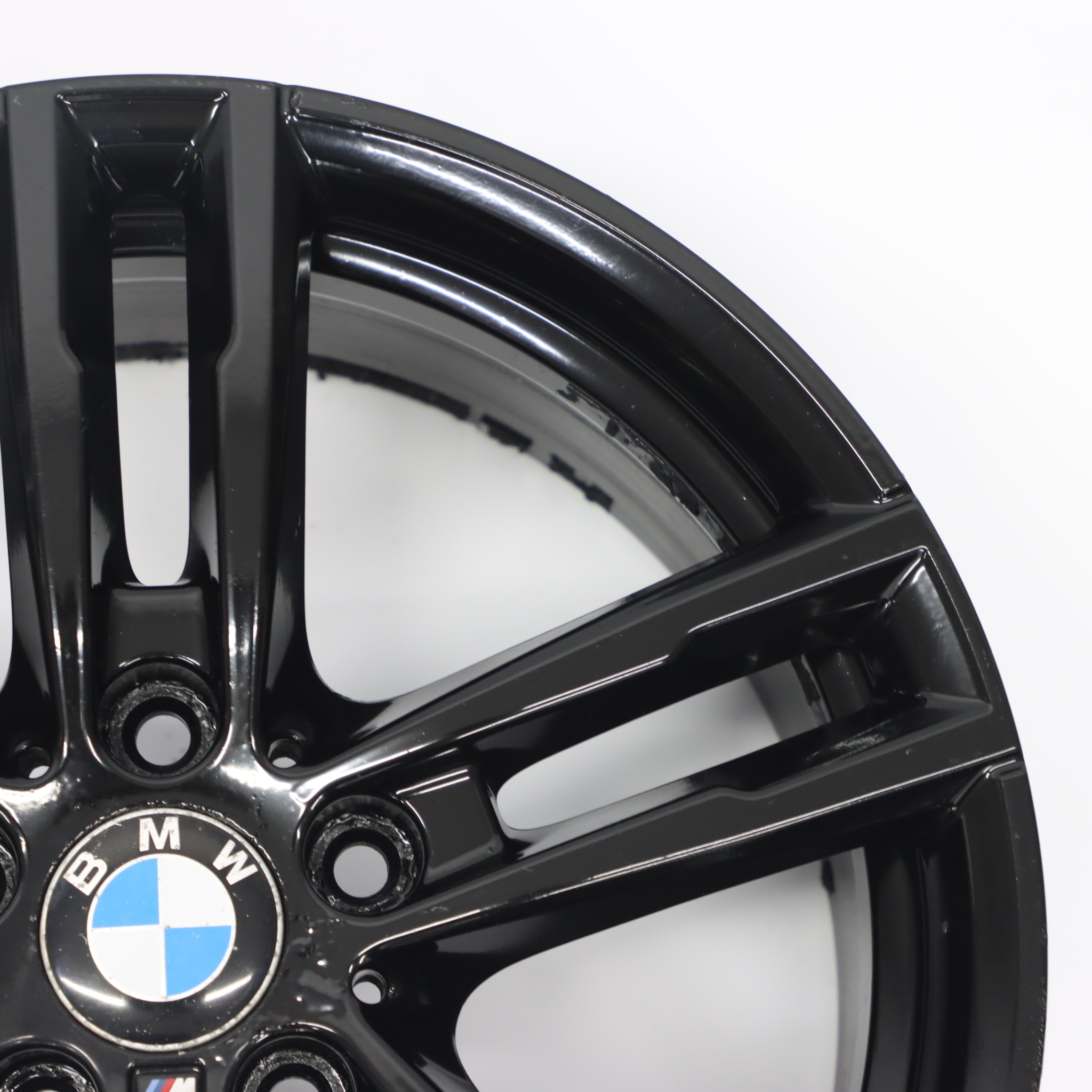 BMW F20 F21 hinten schwarz Leicht metall felge 18" 8J ET:52 8074186