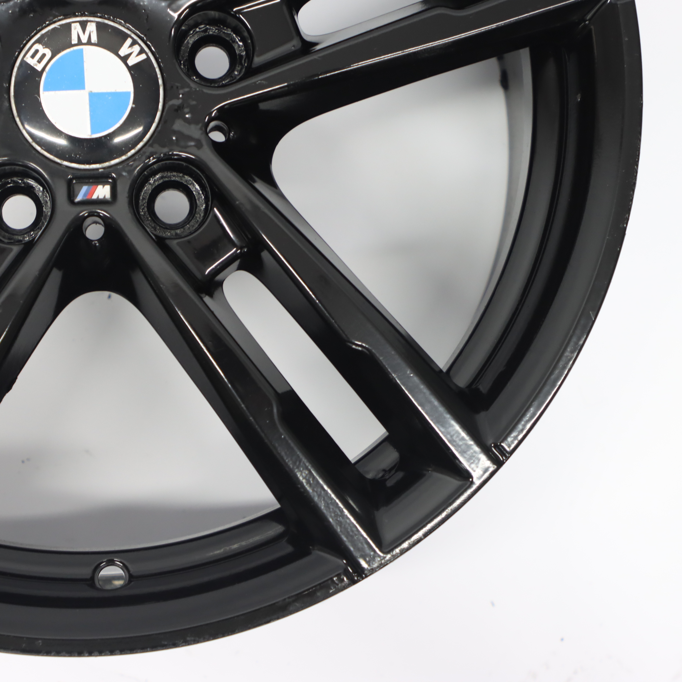 BMW F20 F21 hinten schwarz Leicht metall felge 18" 8J ET:52 8074186