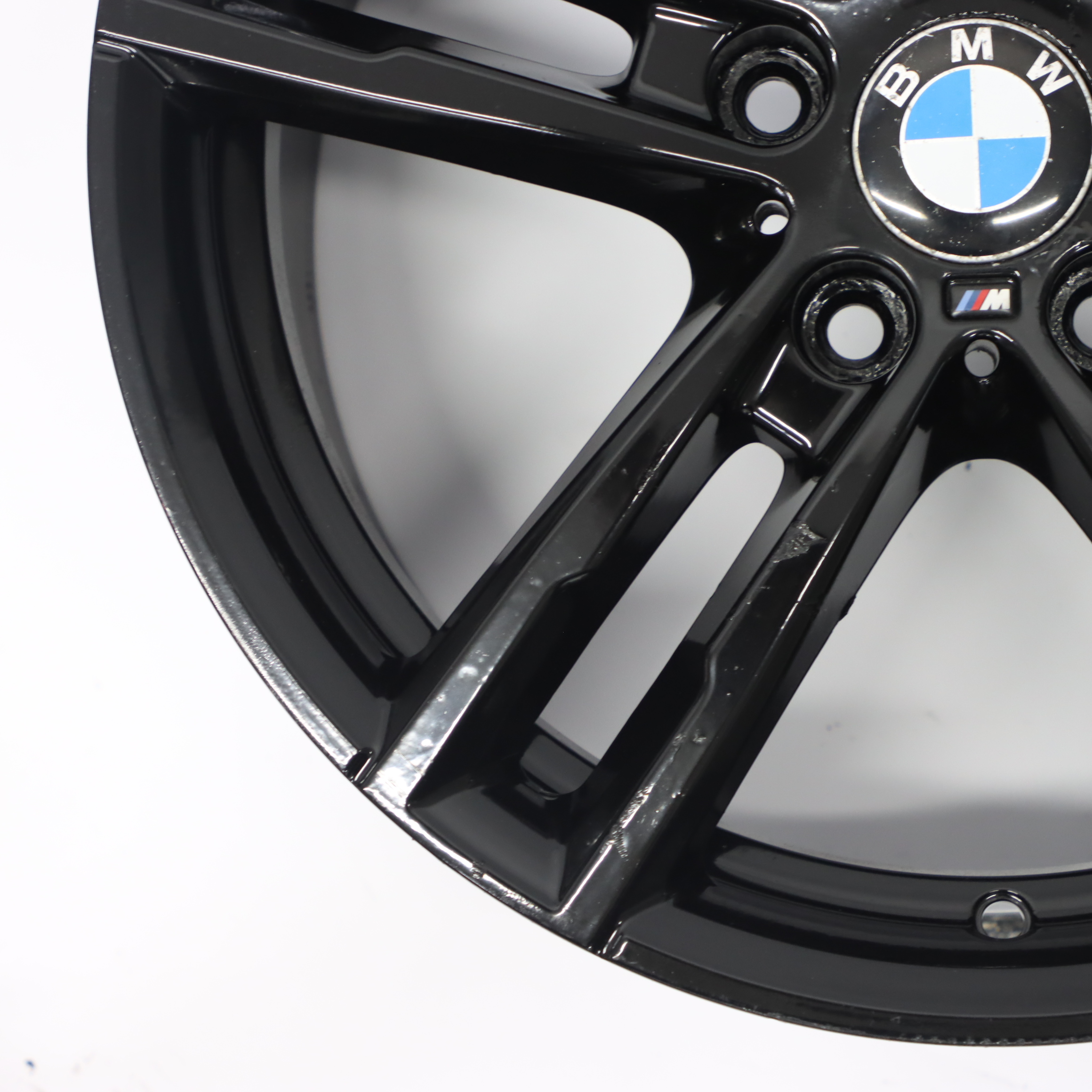 BMW F20 F21 hinten schwarz Leicht metall felge 18" 8J ET:52 8074186