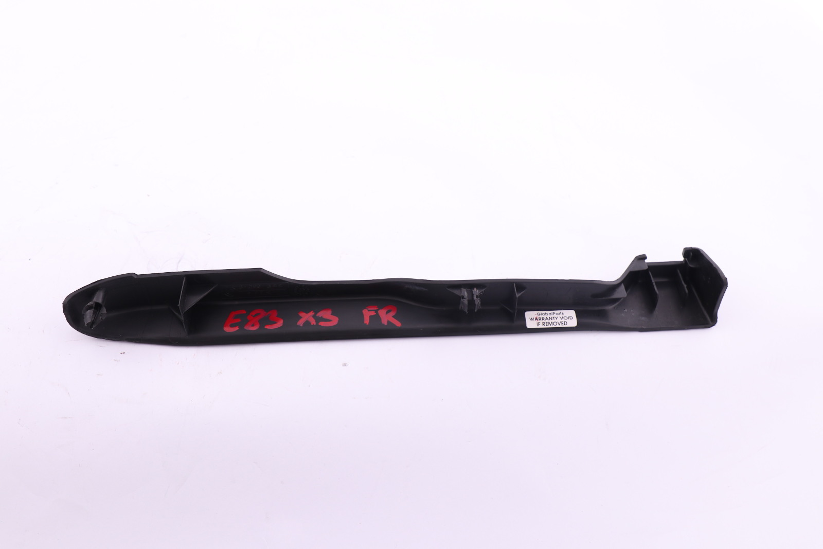 BMW X3 X5 Series E53 E83 LCI Covering Seat Rail Right O/S Black 8099344