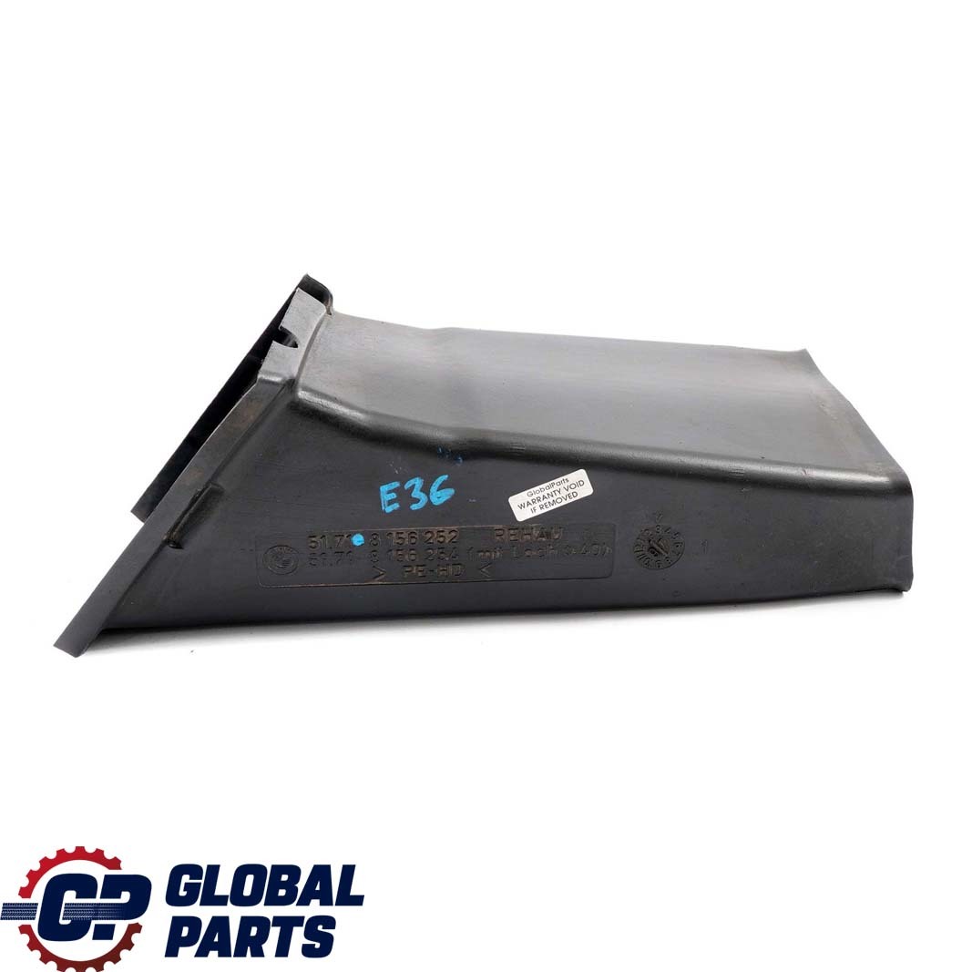 BMW 3 E36 Front Bumper Right O/S Air Baffle Brake Cooling Duct Channel 8156252