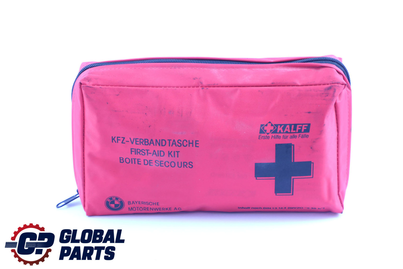 BMW Universal First Aid Emergency Medical Kit Pouch Red 8163269