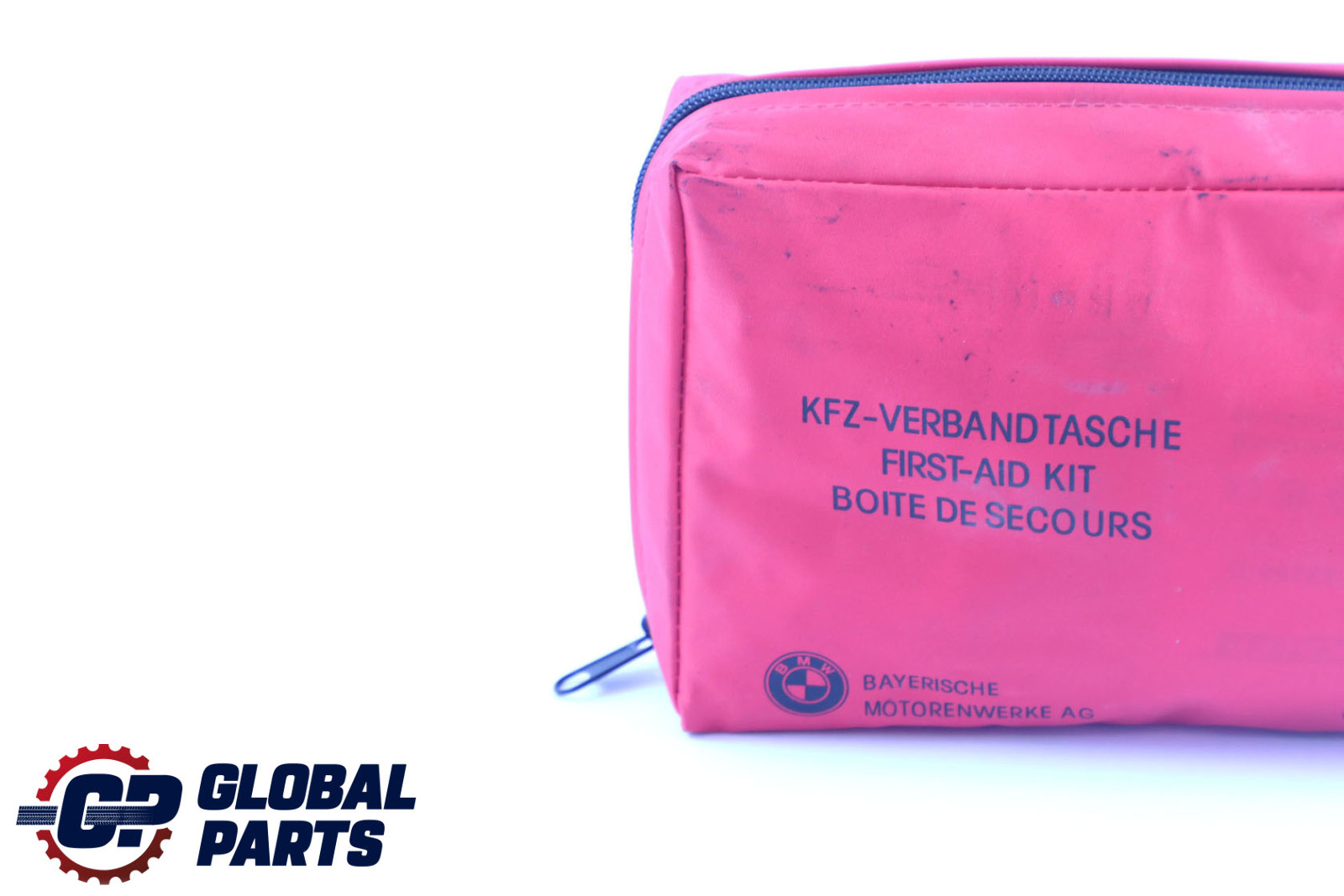 BMW Universal First Aid Emergency Medical Kit Pouch Red 8163269