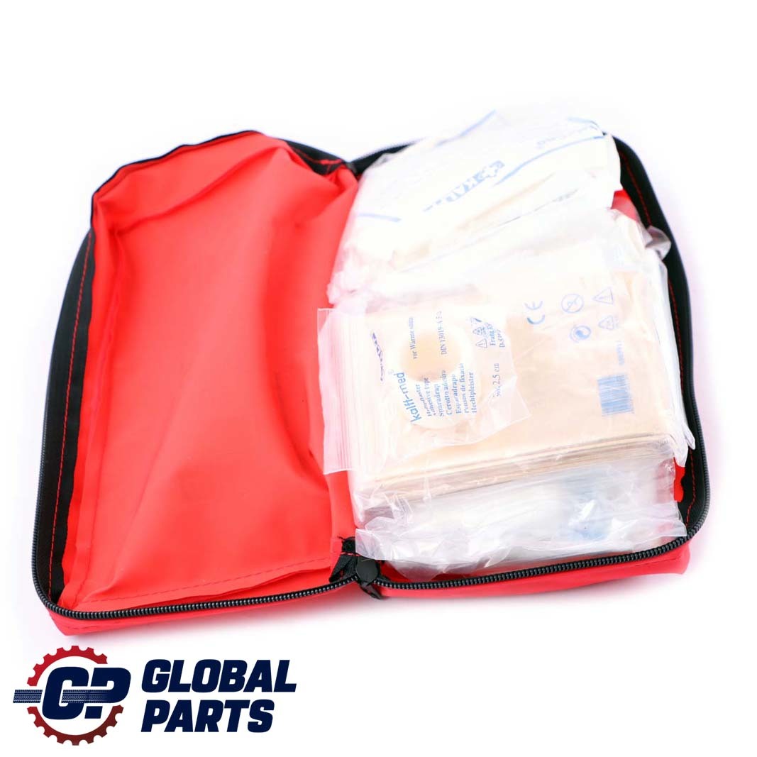 BMW Universal First Aid Emergency Medical Kit Pouch Red 2 8163269