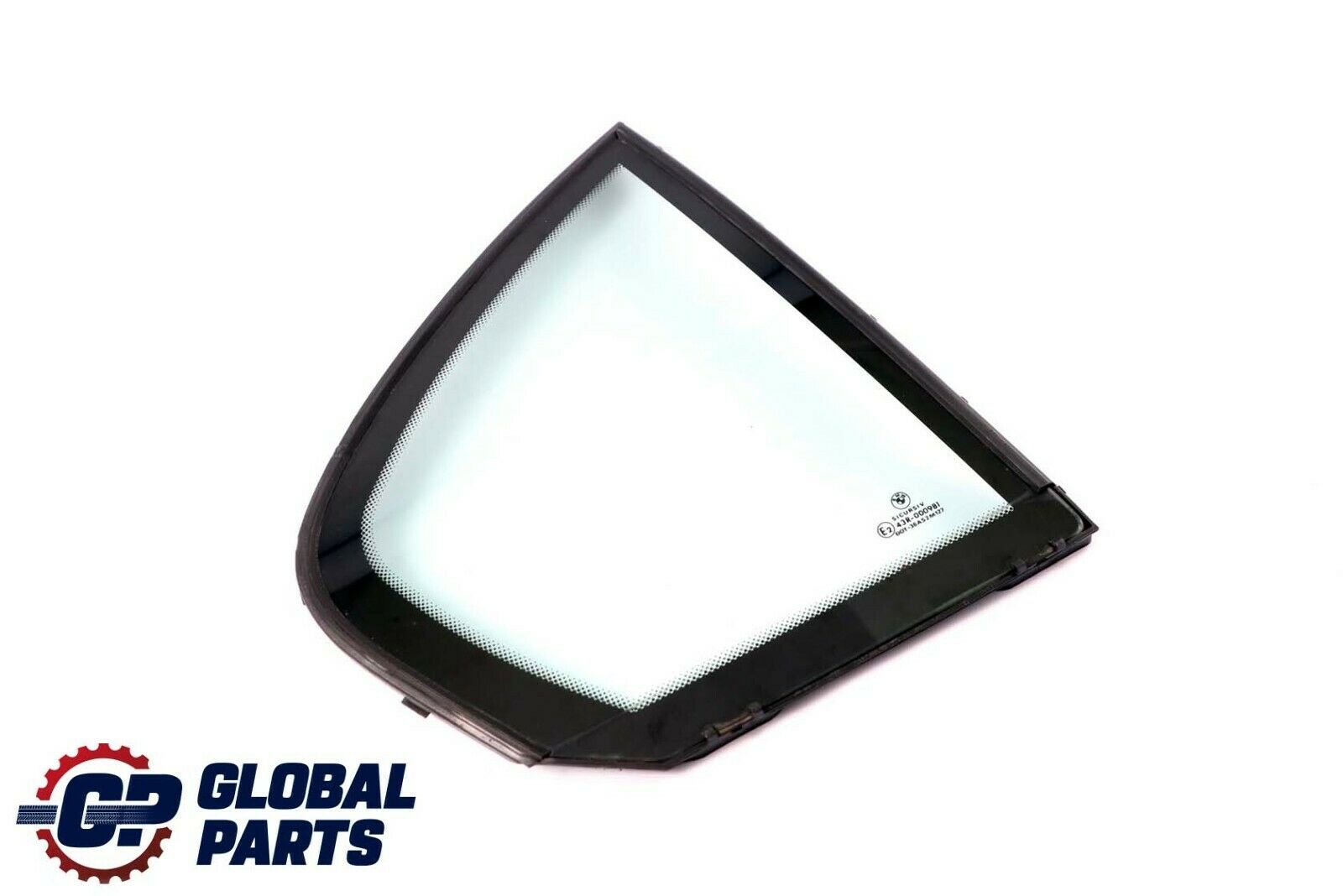 BMW 3 Series E46 Sedan Side Fixed Window Glass Green Door Rear Right O/S