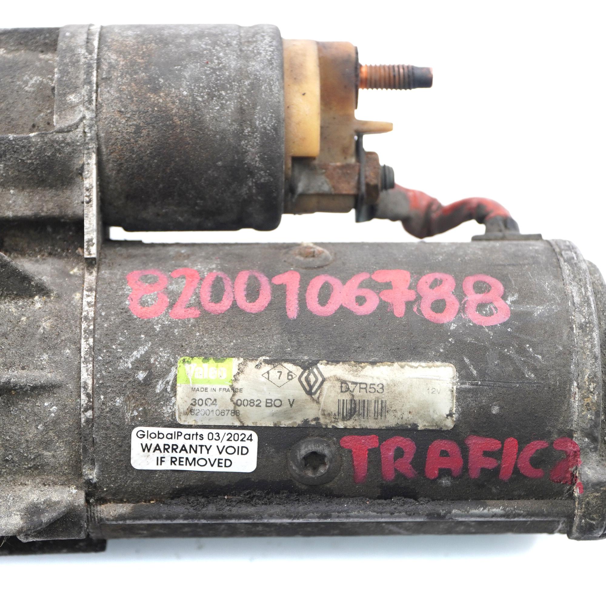 Starter Motor Renault Trafic II Opel Vivaro A  Diesel 2.5 dCi 8200106788