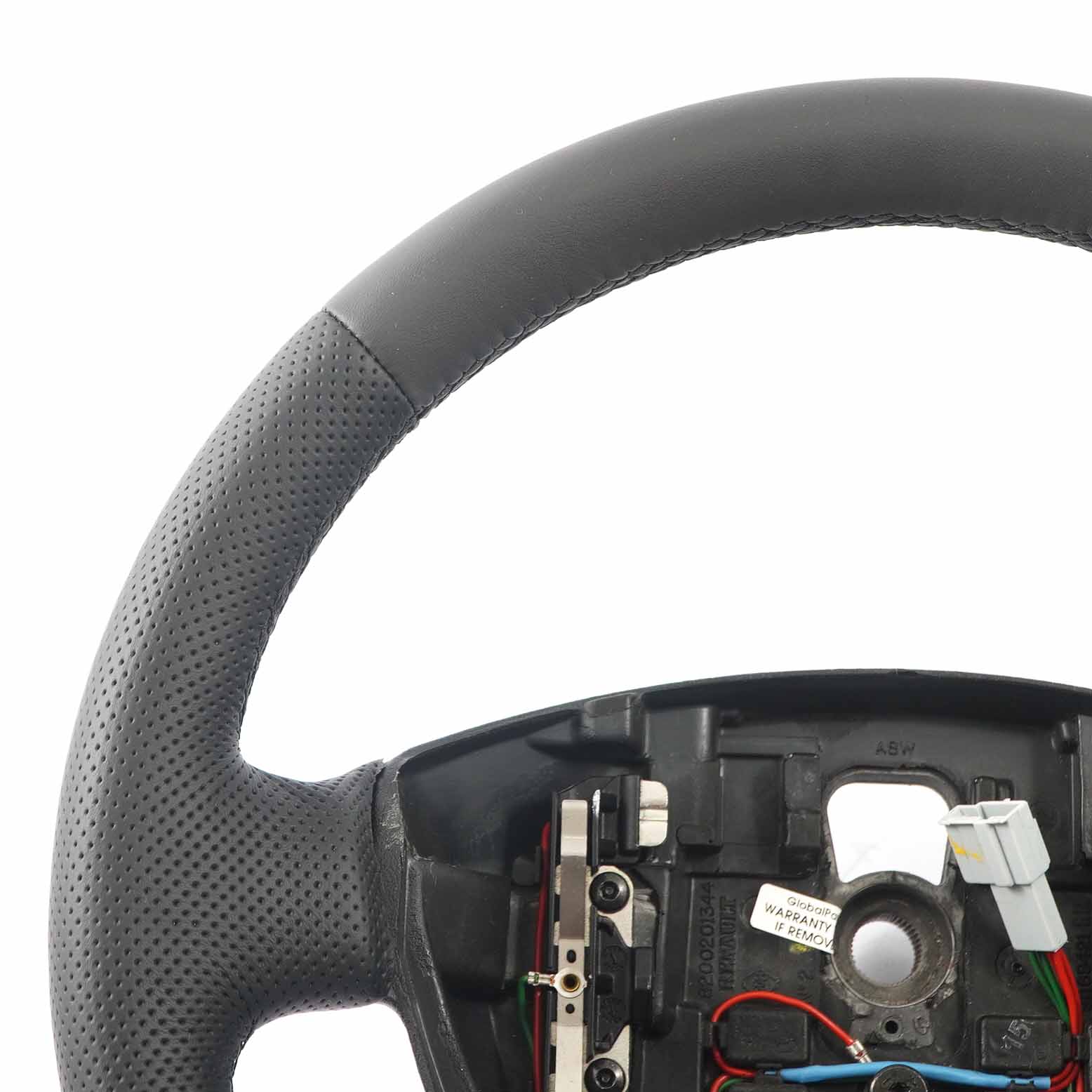 Renault Trafic II NEW Black Leather Steering Wheel 8200201344