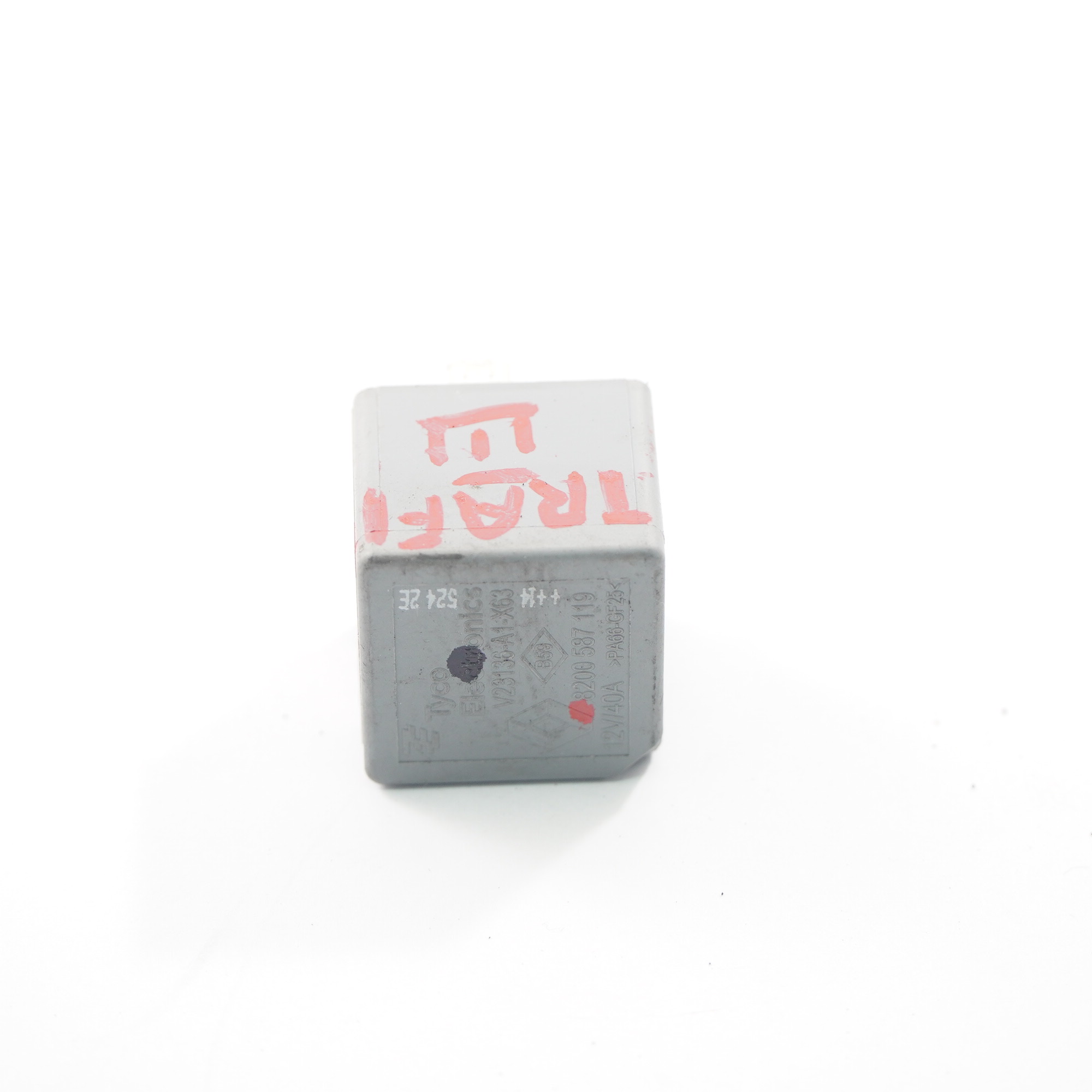 Renault Trafic III Vauxhall Vivaro B Relay 5-Pin Grey Unit 8200587119