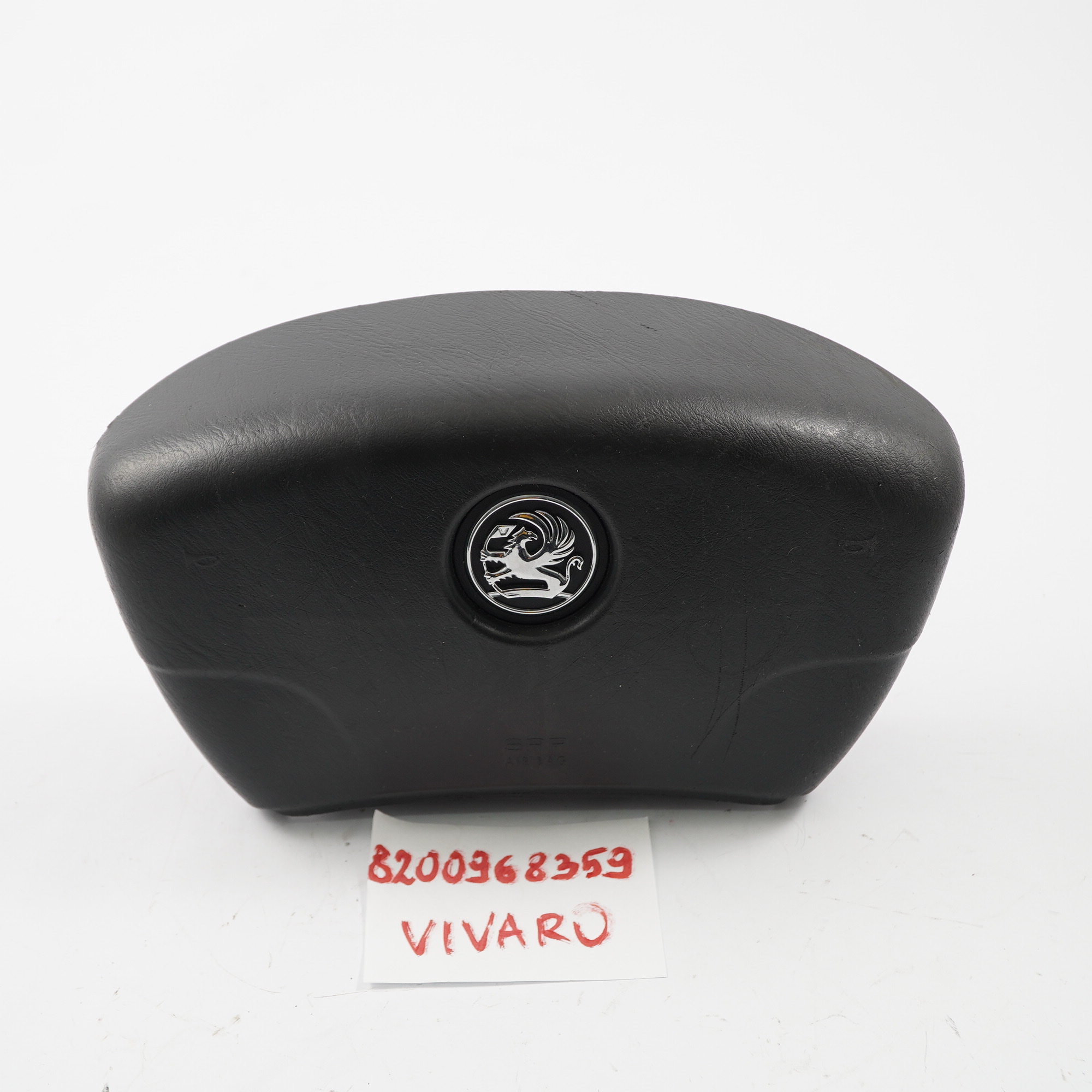 Vauxhall Vivaro A Steering Wheel Air Bag Driver Module Airbag Black 8200968359