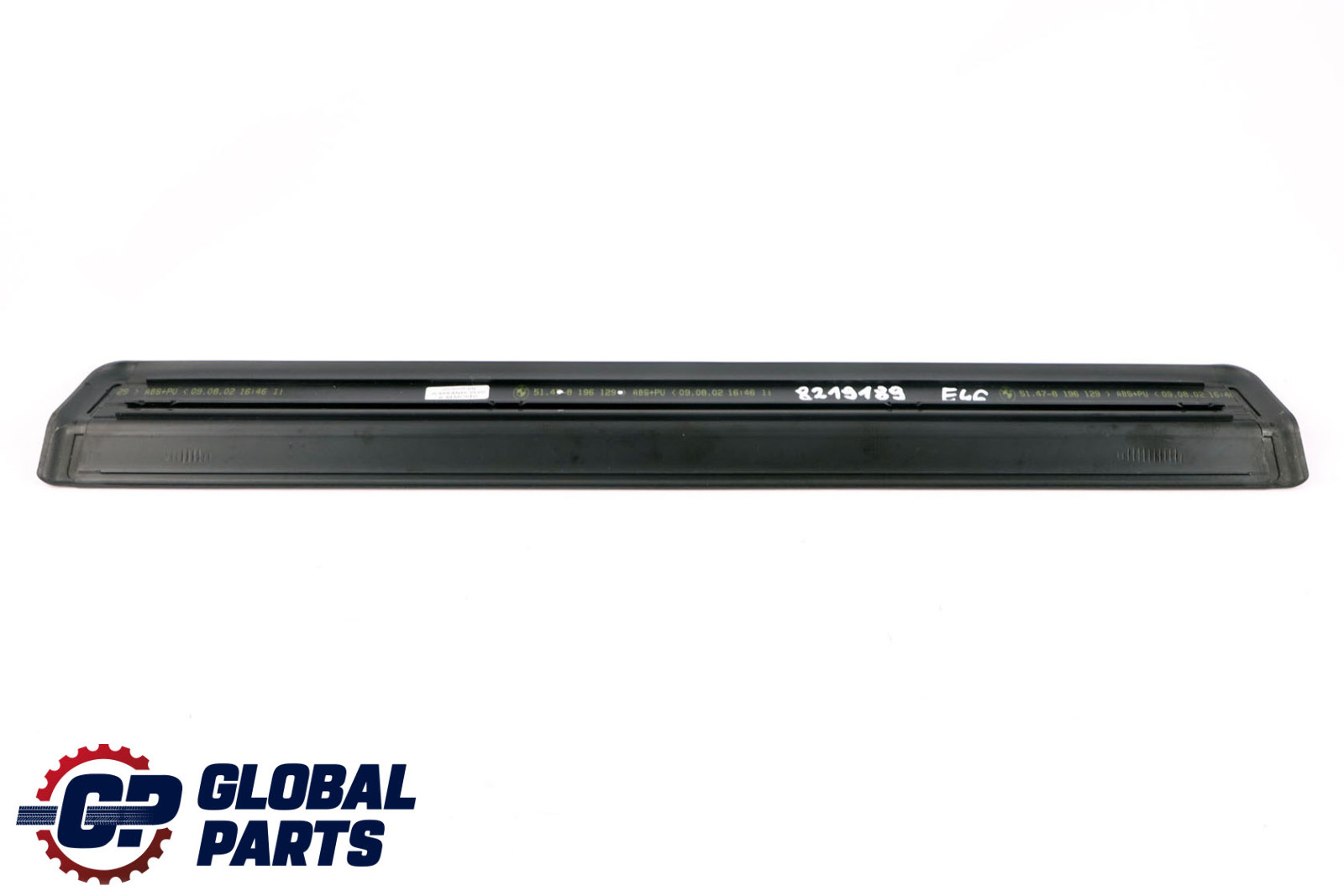 BMW 3 Series E46 Cover Strip Entrance Front Left Right N/O/S Trim Black 8196129