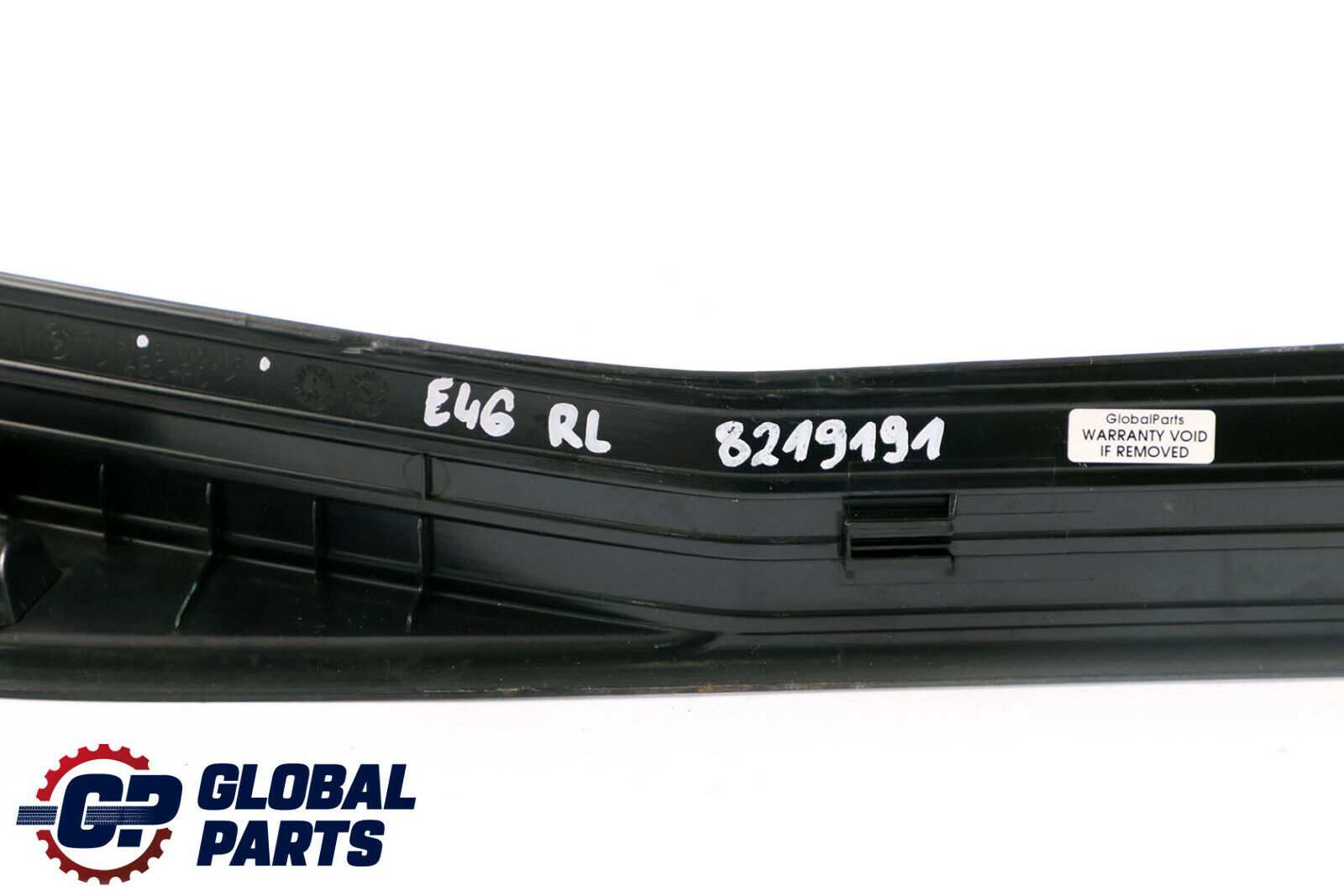 BMW 3 Series E46 Cover Strip Entrance Rear Left N/S Black 8196131