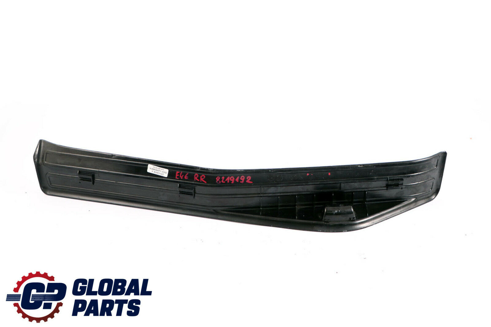 BMW 3 Series E46 Cover Strip Entrance Rear Right O/S Black 8196132