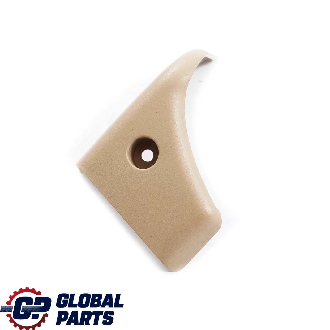 BMW X5 Series E53 Front Right O/S Seat Inner Cover Trim Hellbeige Beige 8226300