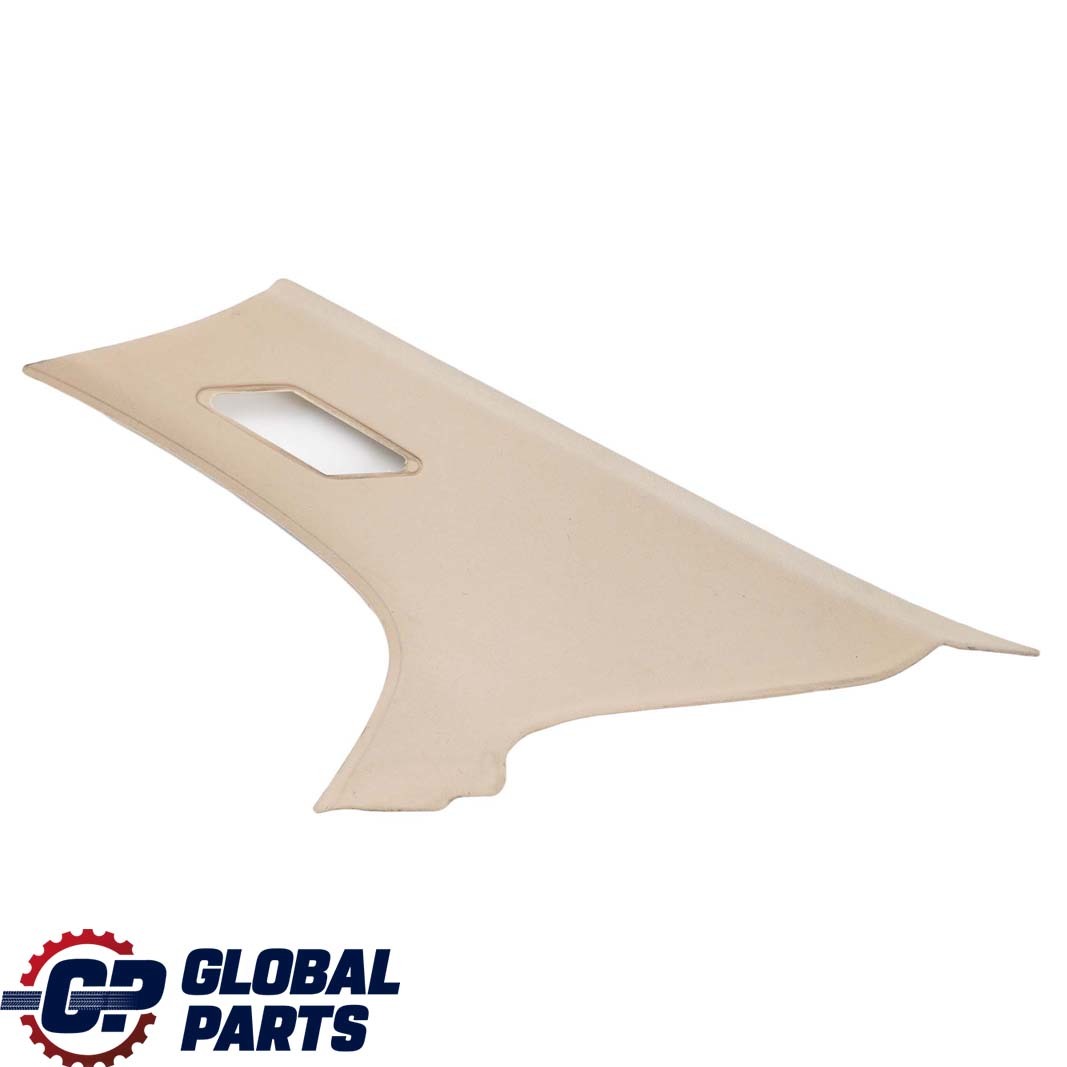 BMW 3 E46 Saloon Trim Cover Panel C-Pillar Rear Right O/S Light Beige 8222346