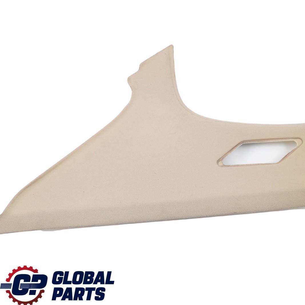 BMW 3 E46 Saloon Trim Cover Panel C-Pillar Rear Right O/S Light Beige 8222346