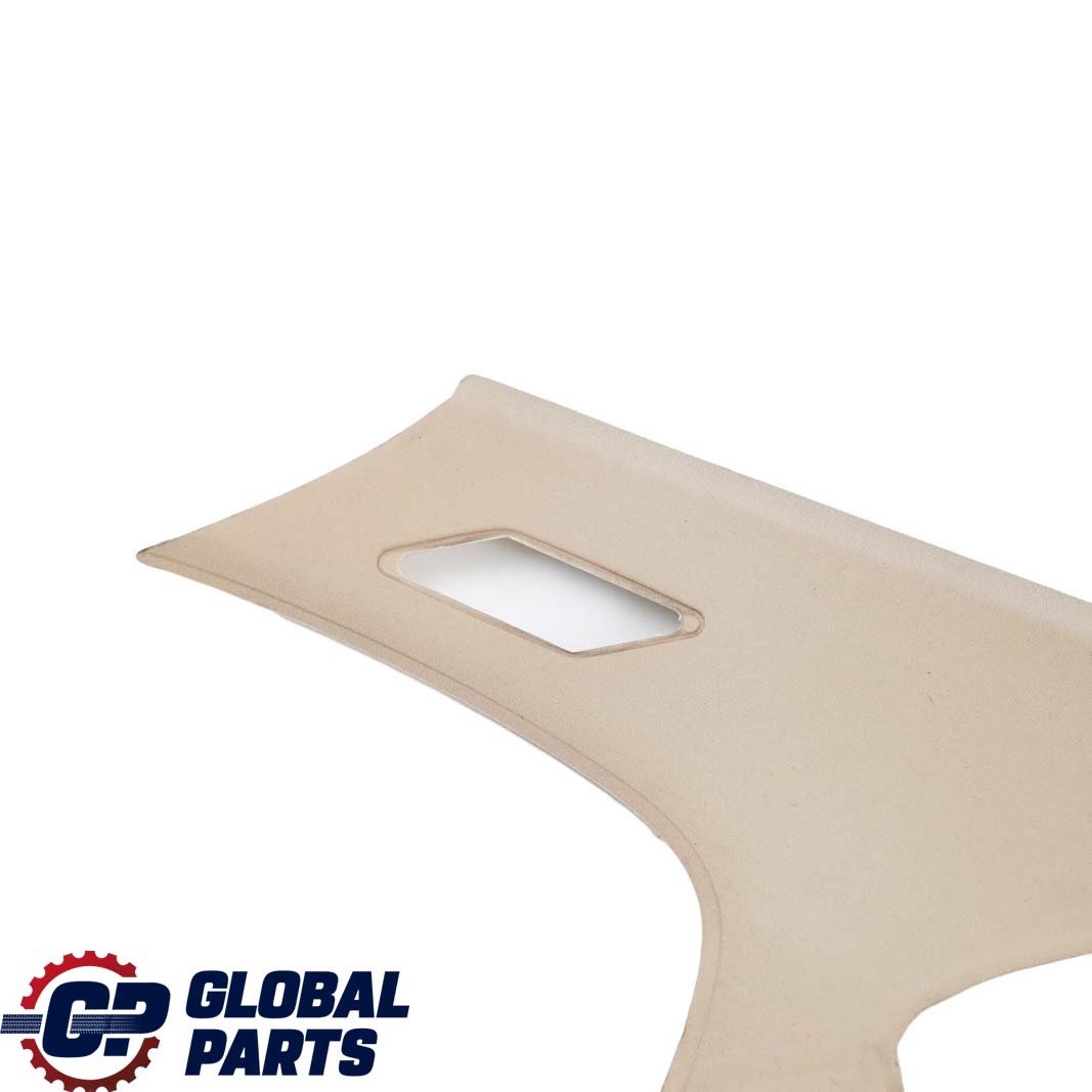 BMW 3 E46 Saloon Trim Cover Panel C-Pillar Rear Right O/S Light Beige 8222346