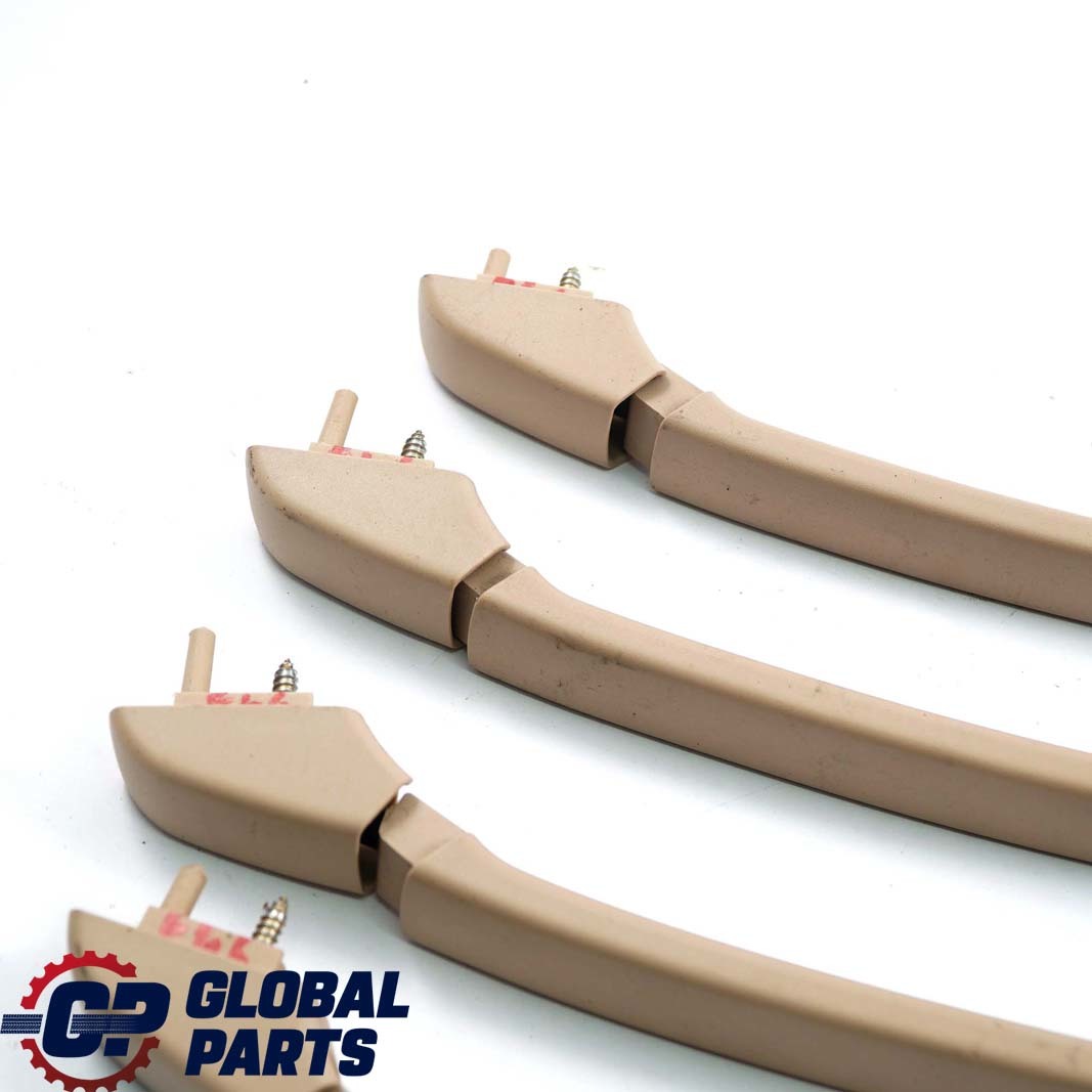 BMW E46 Roof Grab Handle ITS Headlining Front Rear Left Right N/O/S Set Beige