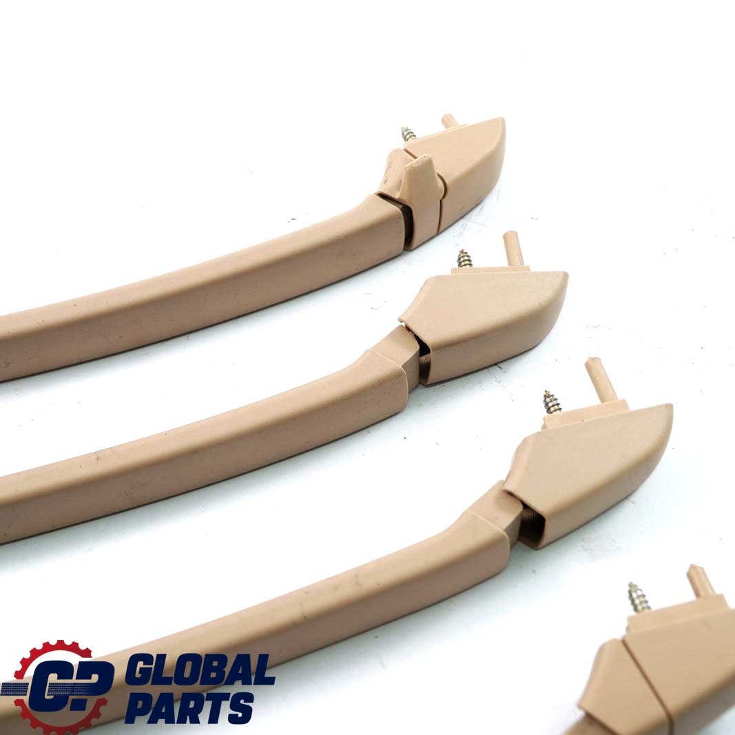 BMW E46 Roof Grab Handle ITS Headlining Front Rear Left Right N/O/S Set Beige