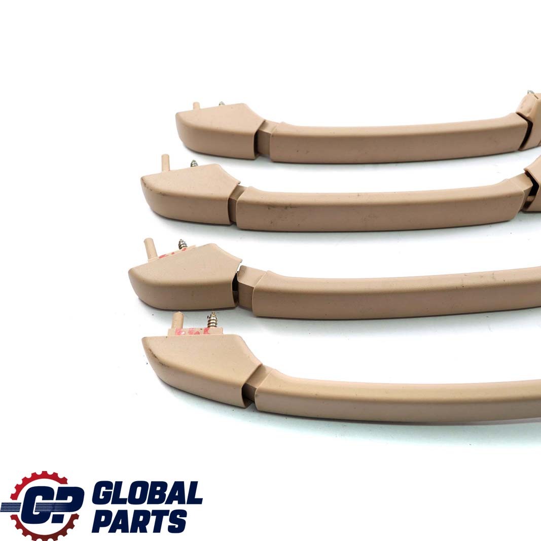 BMW E46 Roof Grab Handle ITS Headlining Front Rear Left Right N/O/S Set Beige