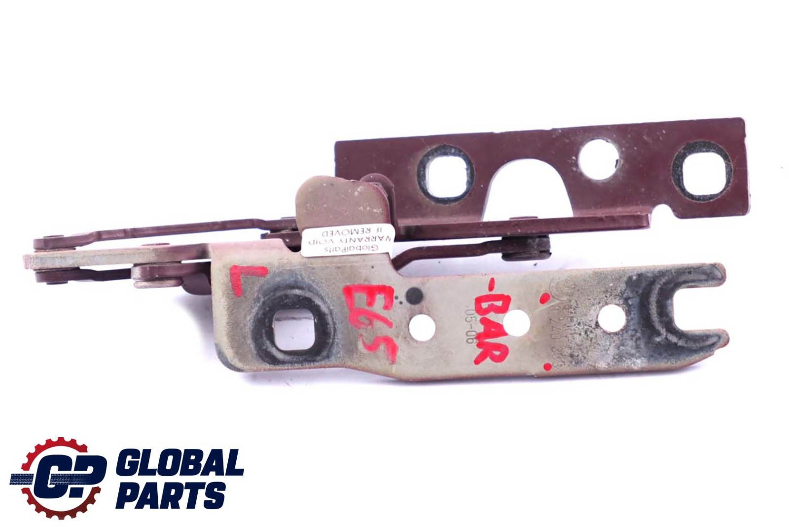 BMW 7 Series E65 E66 E67 Left N/S Engine Hood Hinge Barberarot Barbera Red A39