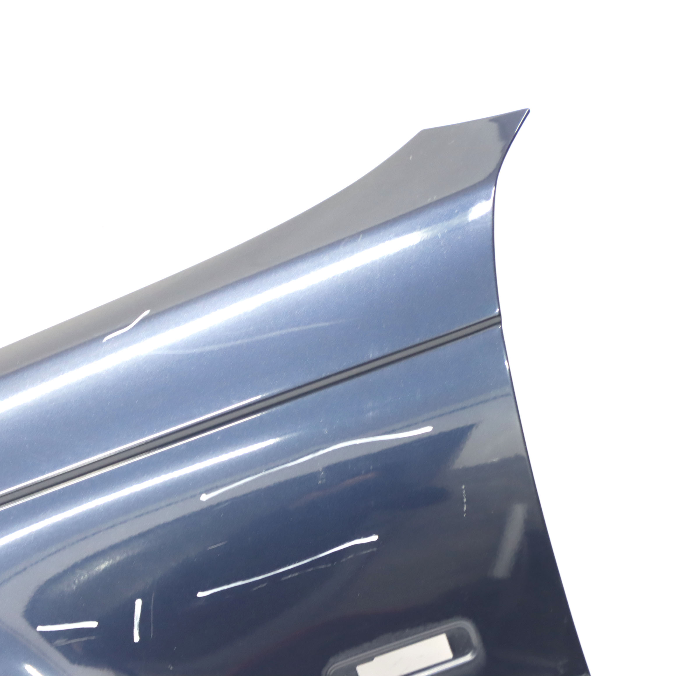 BMW E46 Front Left N/S Side Panel Fender Wing Orienblau Blue Metallic - 317