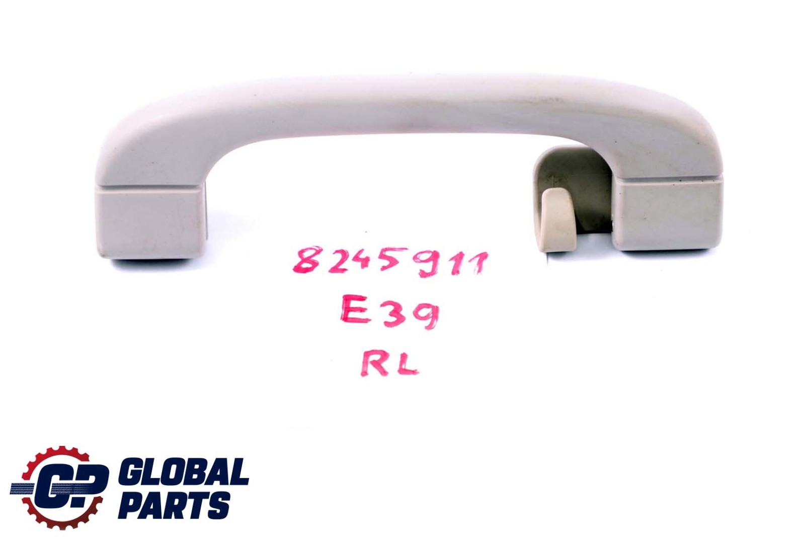 BMW 5 Series E39 Roof Grab Handle Headlining Rear Left N/S Light Grey 8245911