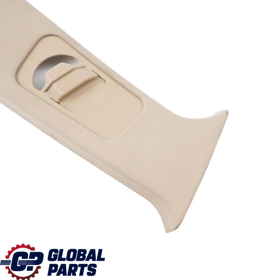 BMW 3 E46 Saloon Touring Cover B-Column Upper Right O/S Trim Beige 8217244