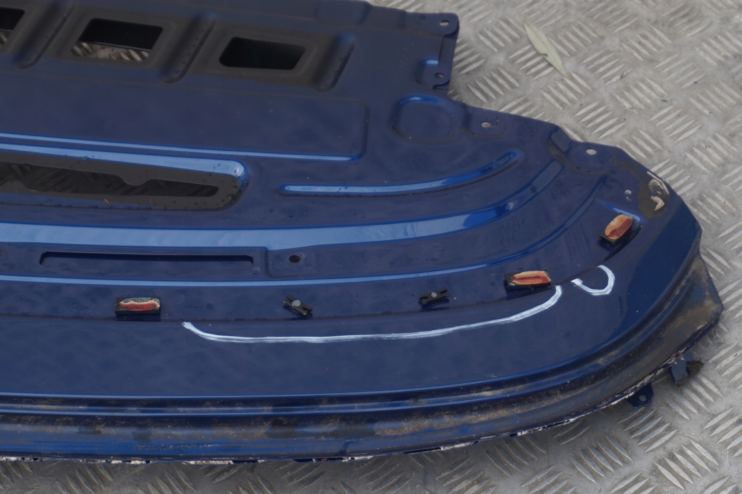 BMW 3 Series E93 Convertible Folding Top Compartment Lid Le Mans Blue 381