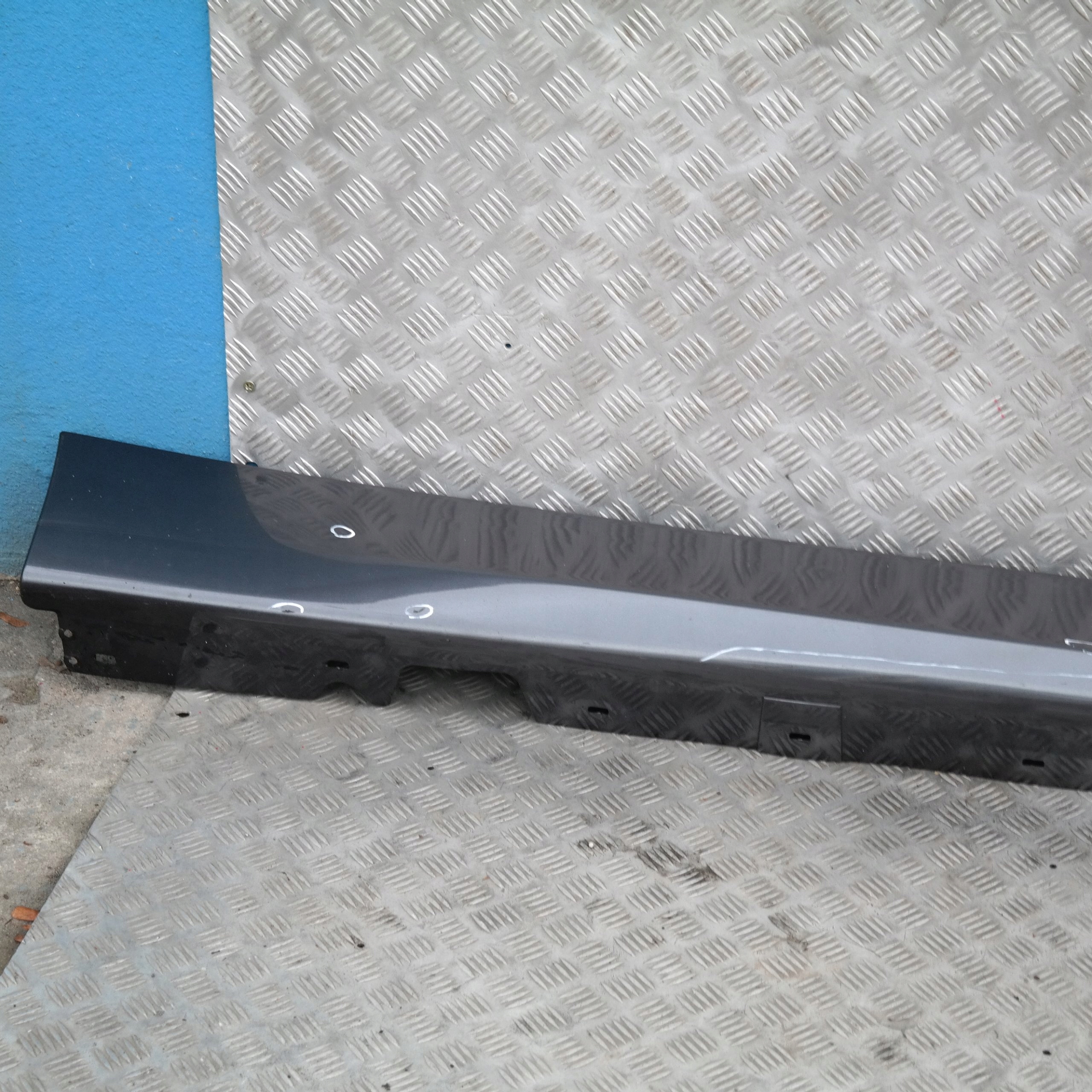 BMW 3 SERIES E90 E91 Sill strip side skirt right O/S Sparkling Graphite Metallic