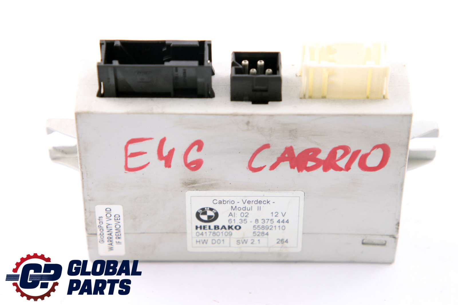 BMW E46 Cabrio Moduł Sterownik Dachu ECU 8375444