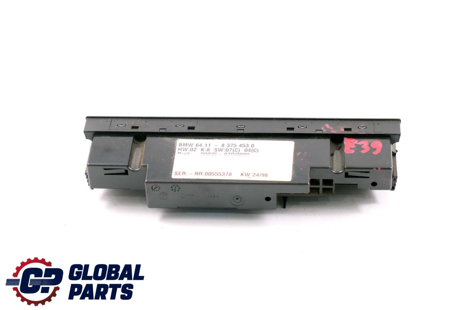 BMW 5 Series E39 Control Unit Panel Automatic Air Conditioning A/C 8375453