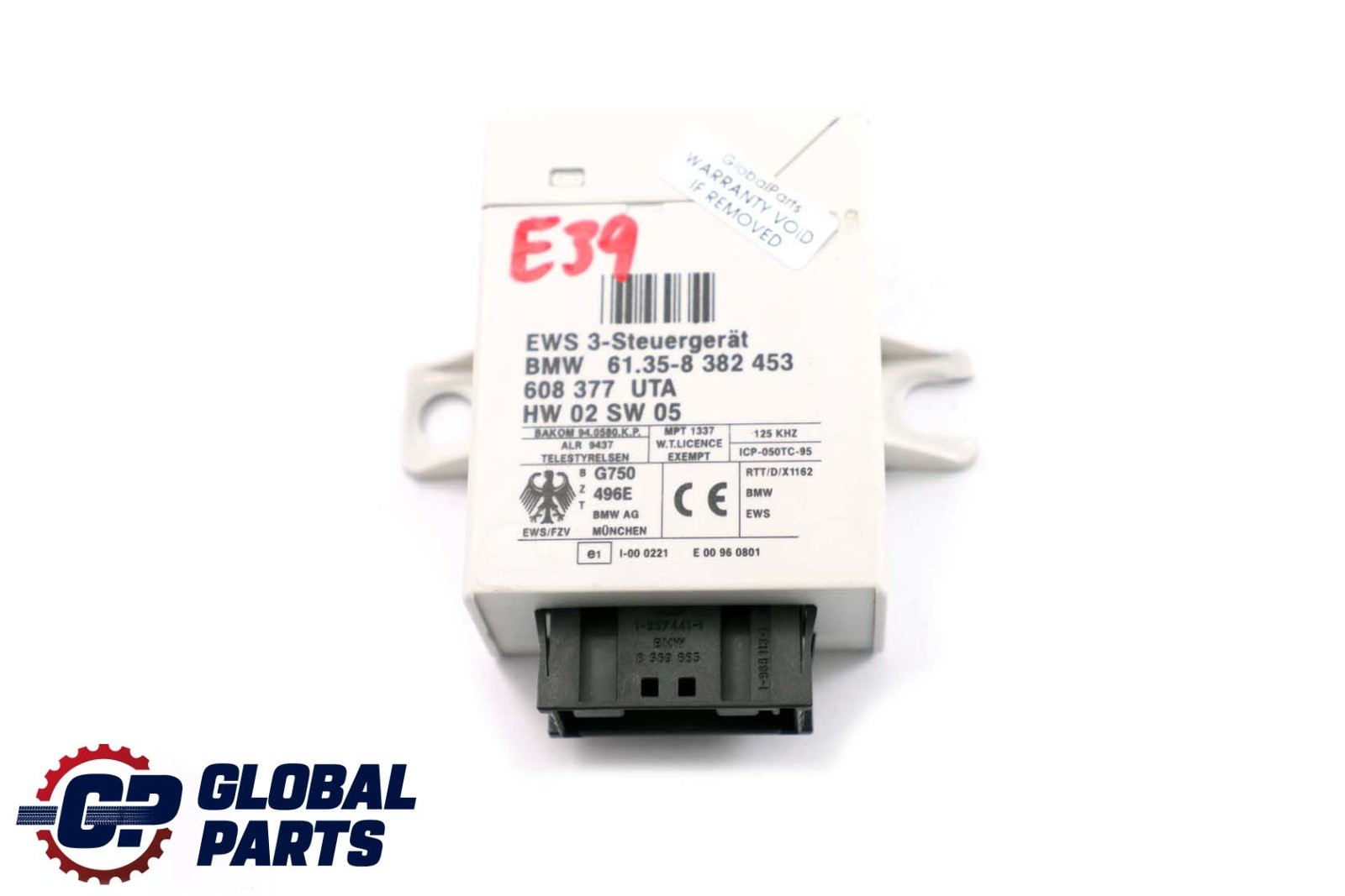 BMW X3 E83 X5 E53 E38 E39 E46 EWS Zentralverriegelung Wegfahrsperre ECU 8382453